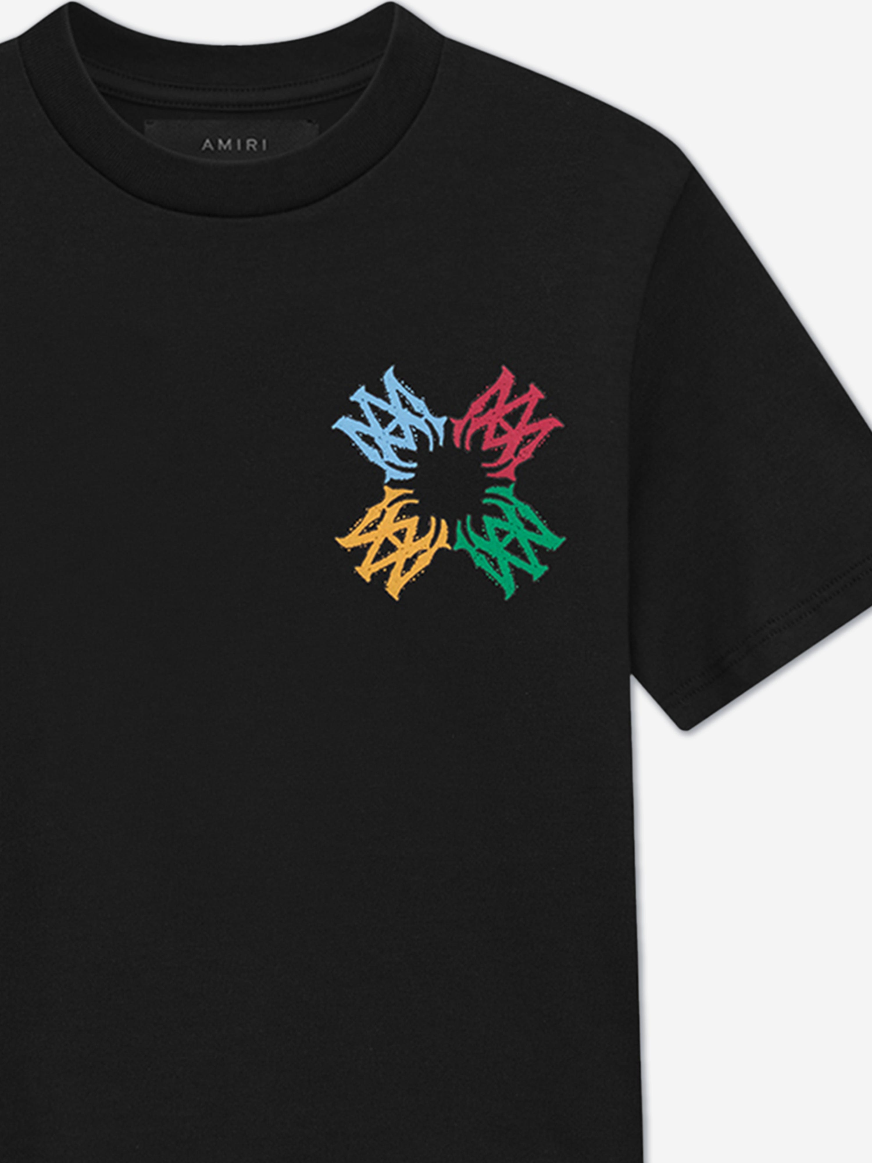 Kids MA Quad Scribble T-Shirt in Black Free Shipping Huge Surprise