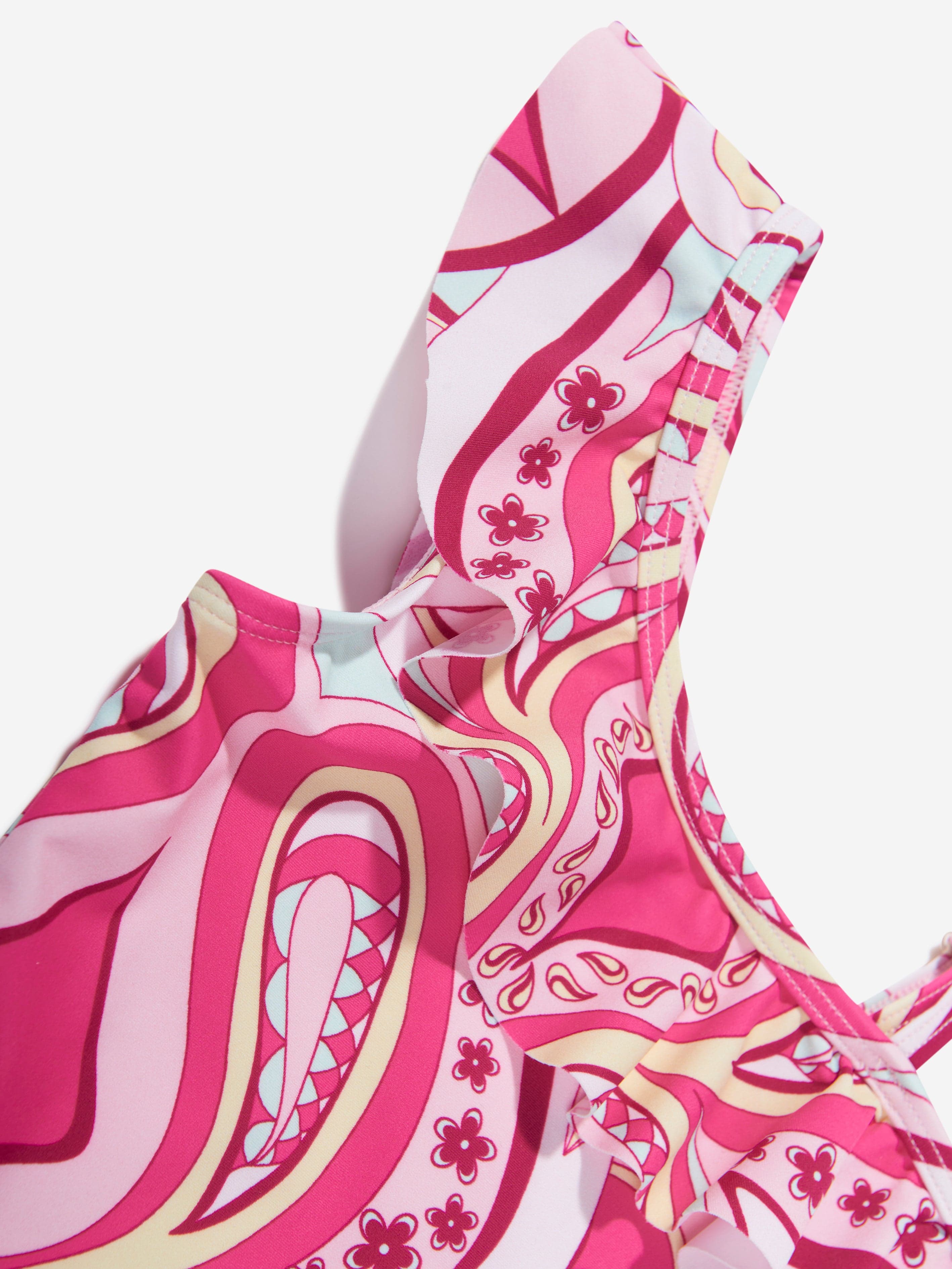 Guess Girls Paisley Swimsuit in Pink Low Pice Fee Shipping Sale Online
