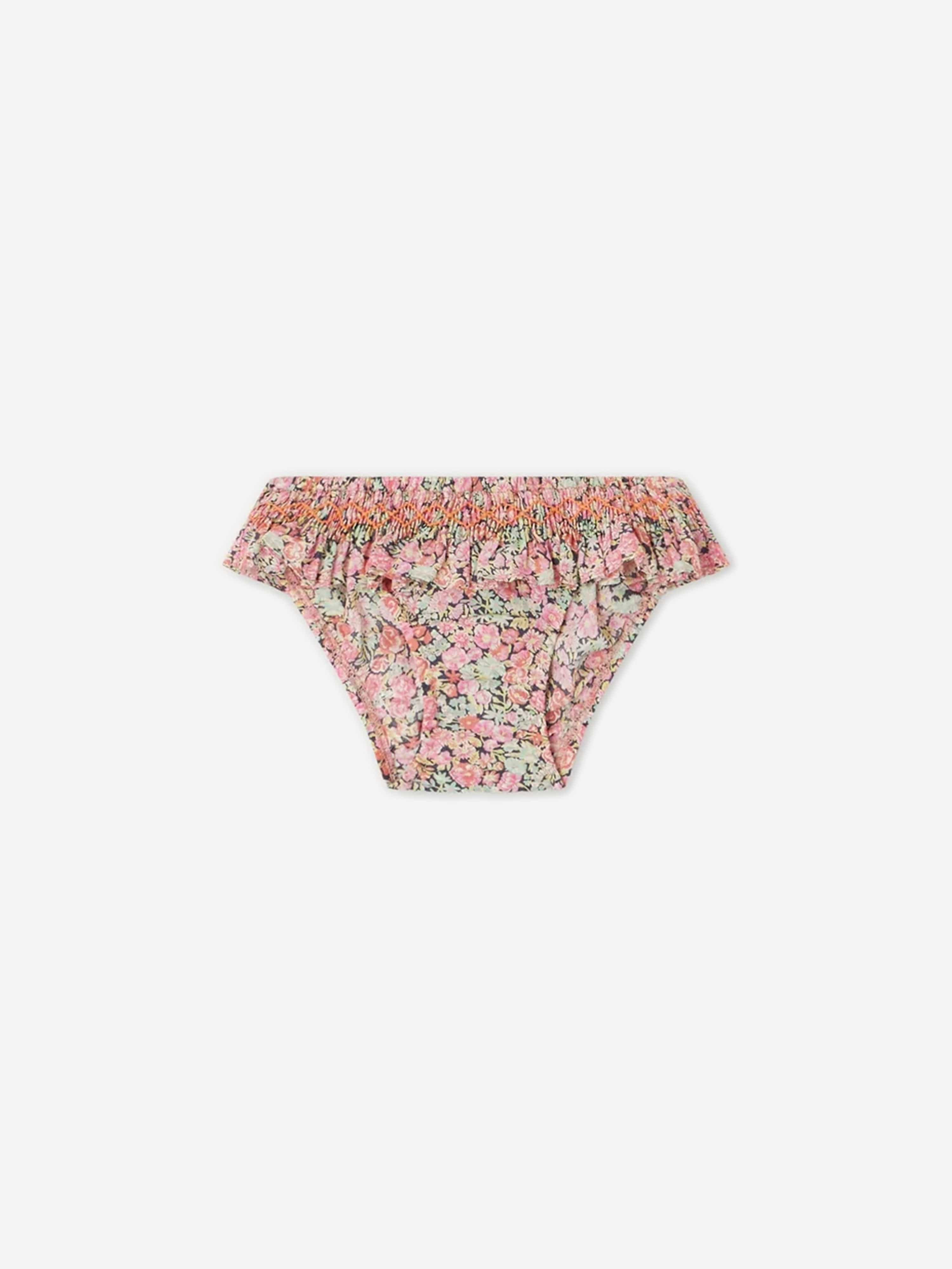 Bonpoint Baby Girls Floral Swim Briefs in Multicolour Clearance Online