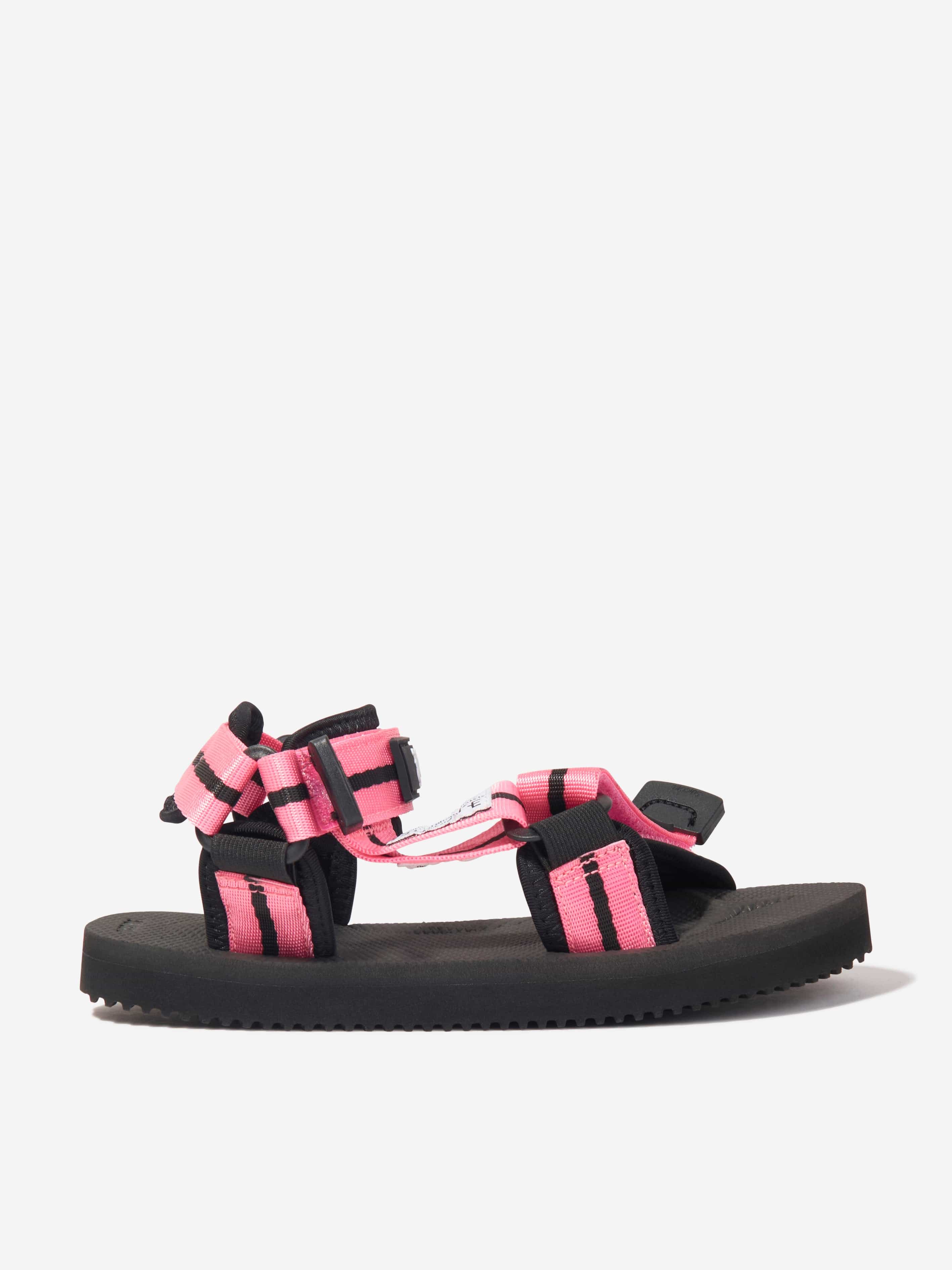 Palm Angels Girls PA X Suicoke Depa-2 Sandals in Pink Low Pice For Sale