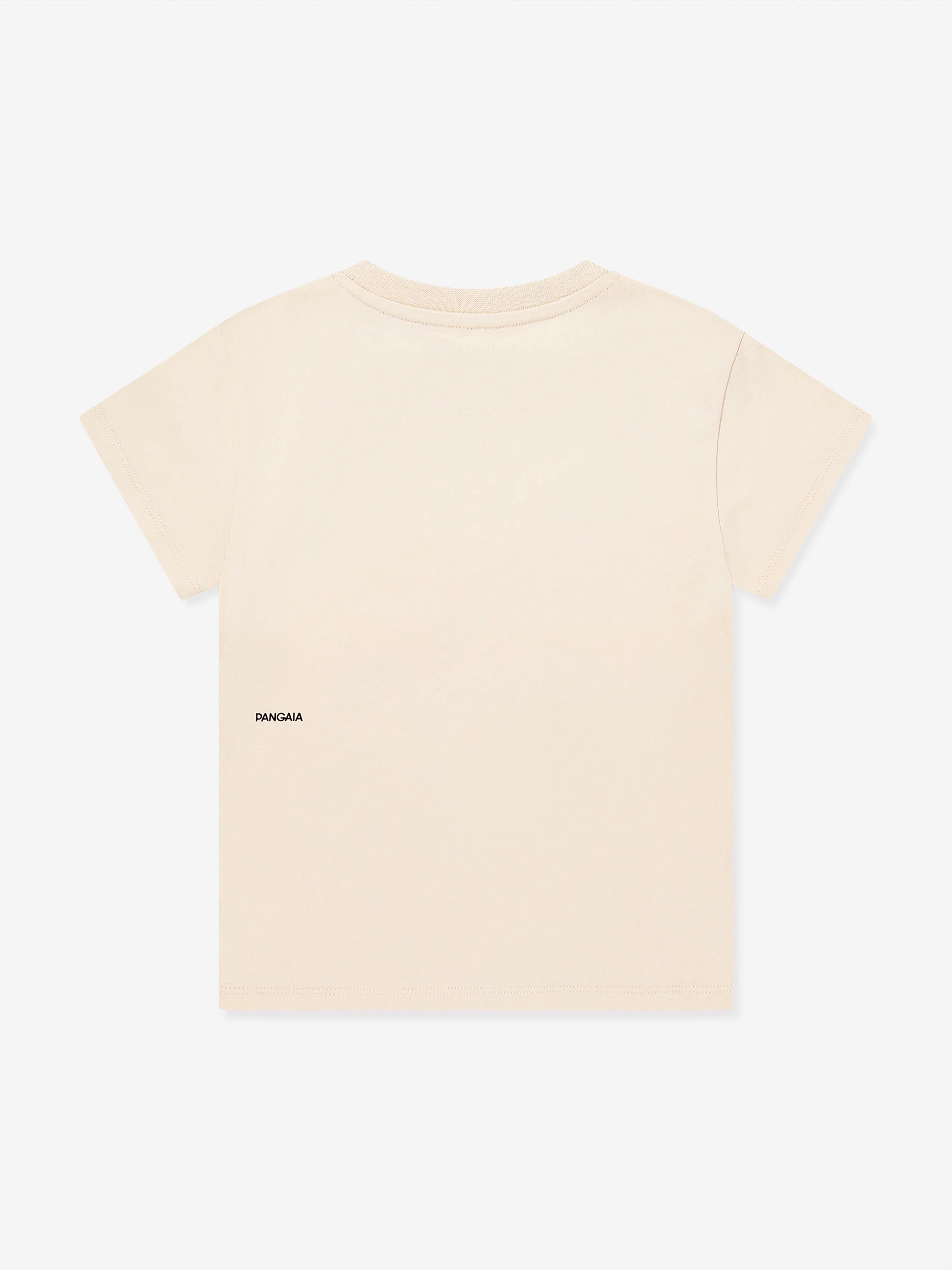 PANGAIA Kids 365 Midweight T-Shirt in Beige Deals Cheap Online
