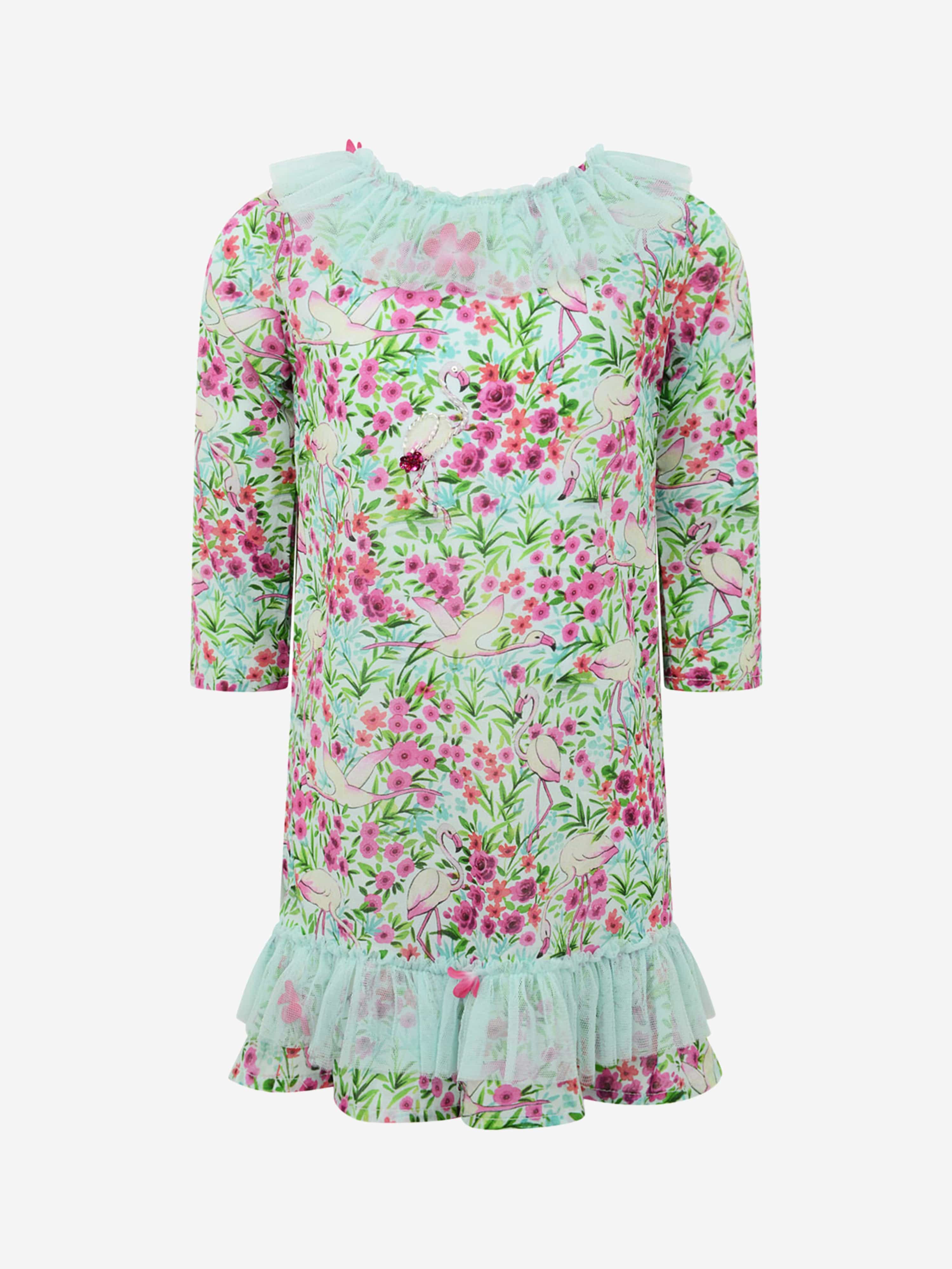 Selini Action Floral Flamingo Beach Dress Clearance Online Amazon