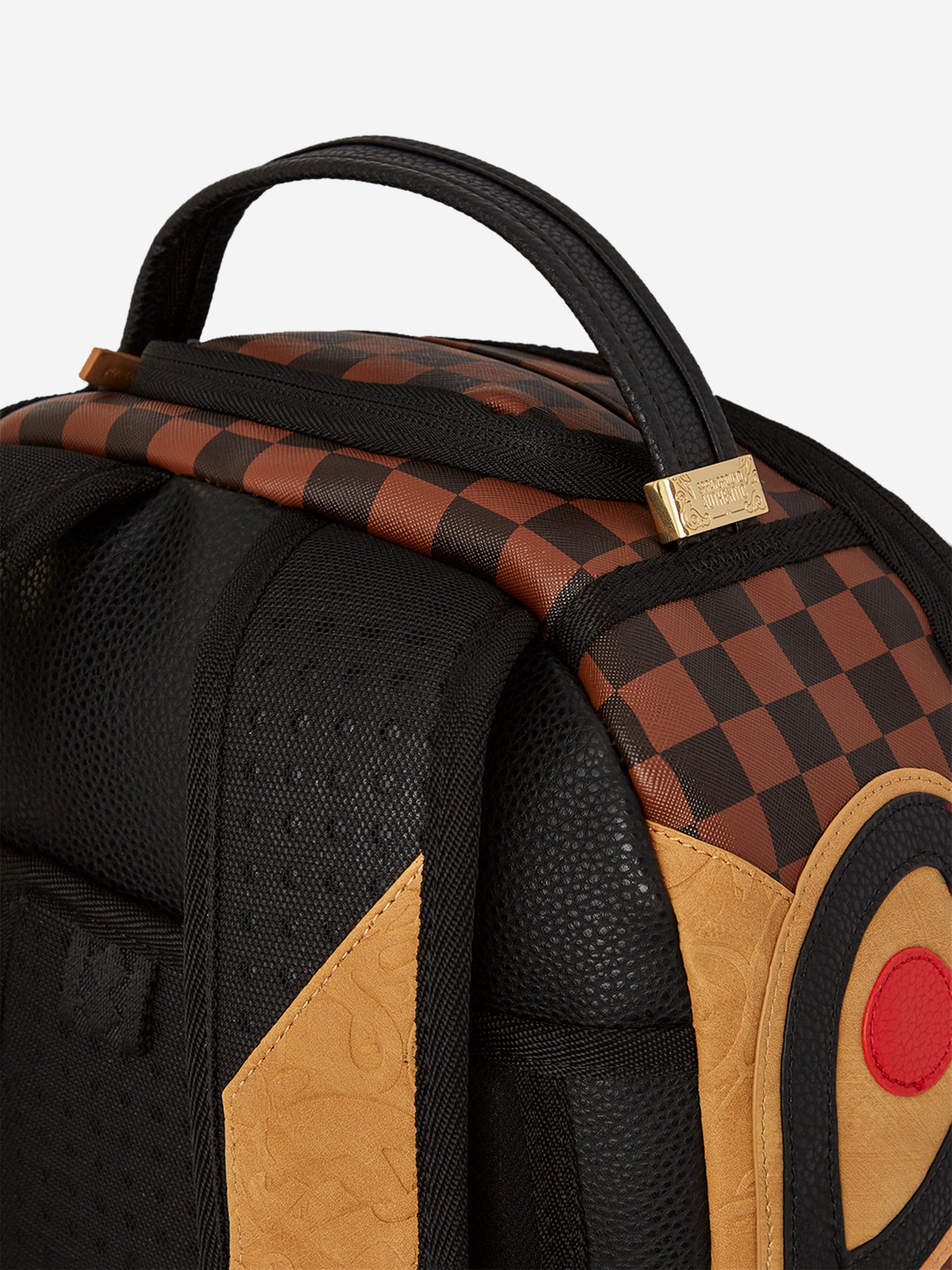 Sprayground Kids Henny Raceway Graff Backpack in Brown (46cm) Outlet Amazon