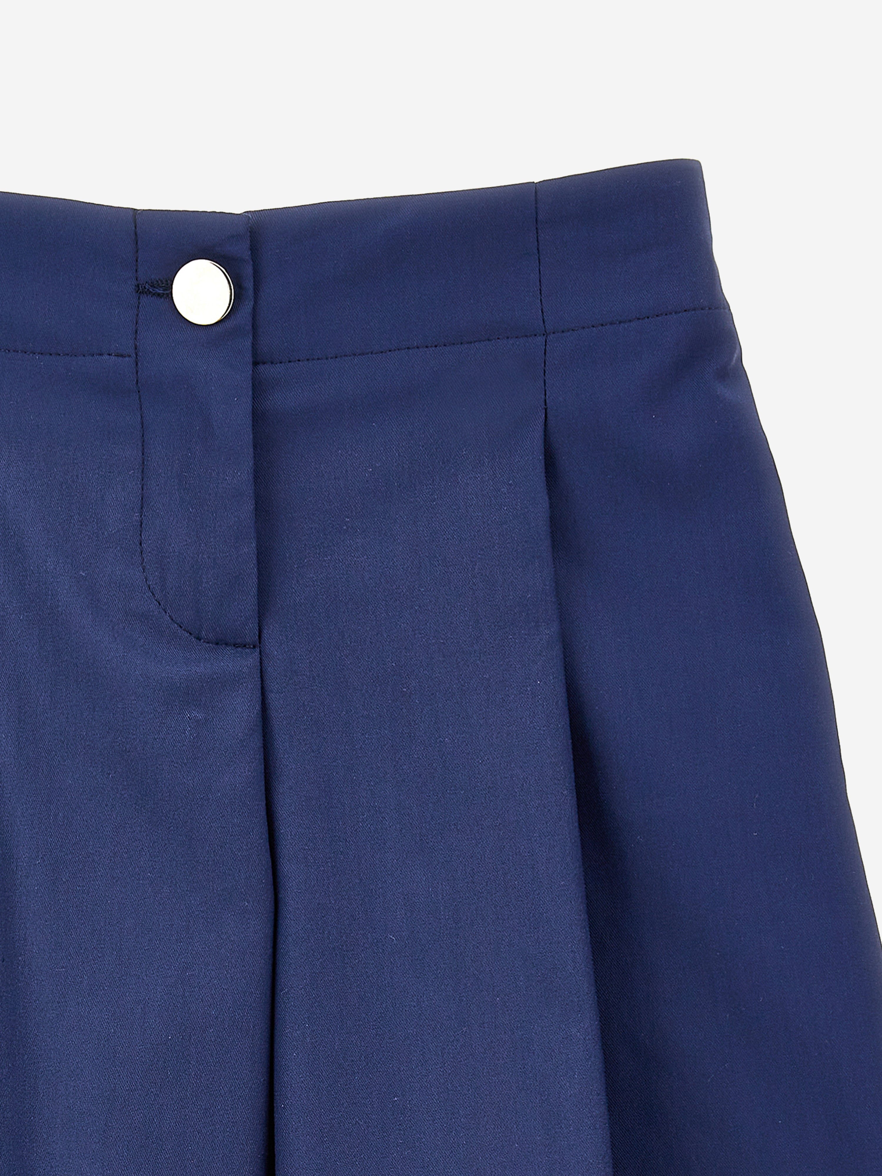 Monnalisa Girls Marina Trousers in Navy Clearance Best Store To Get