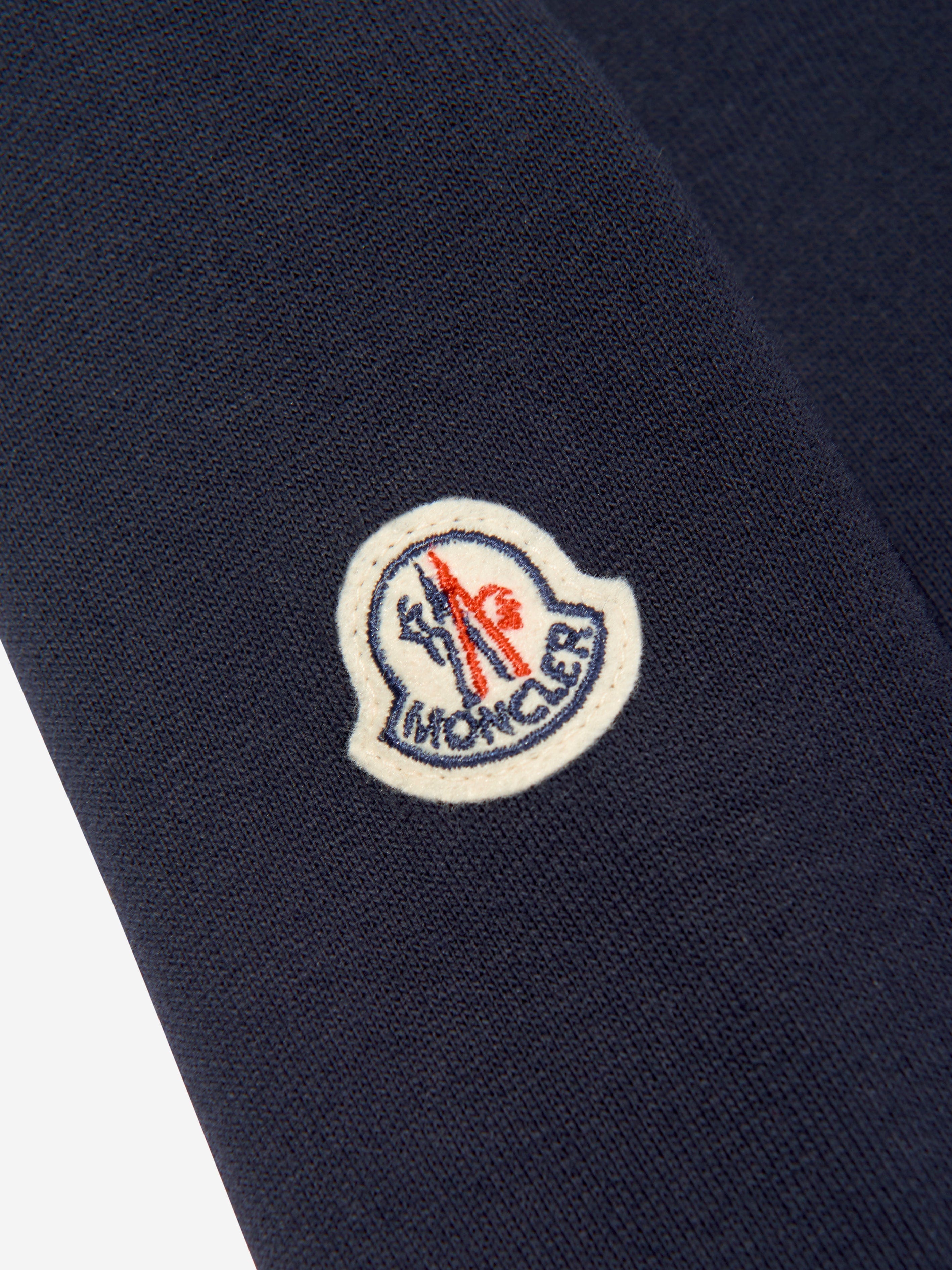 Moncler Enfant Boys Branded Sweatshirt in Navy Discount Choice