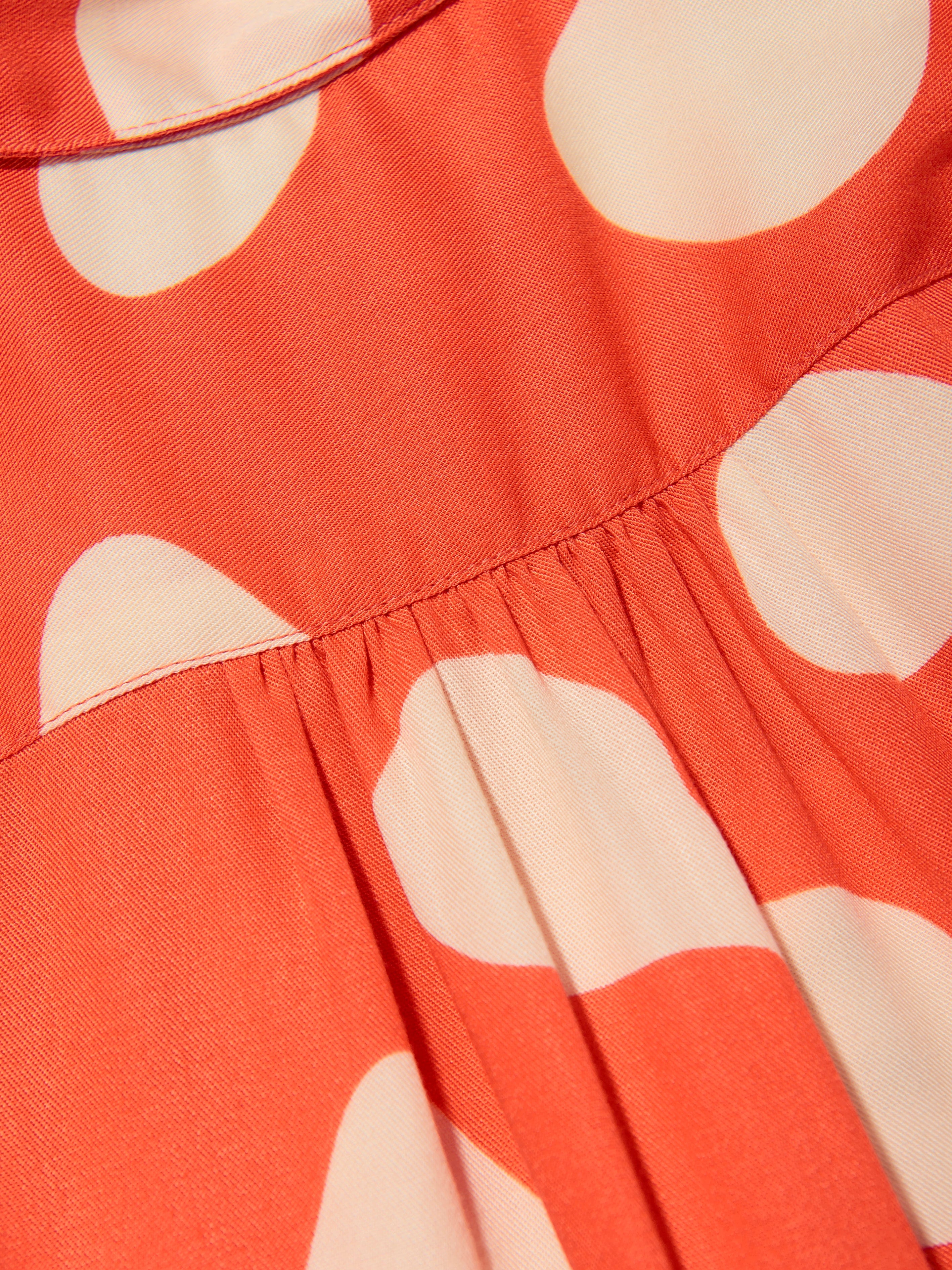 Molo Girls Amanita Dress in Red In China Sale Online