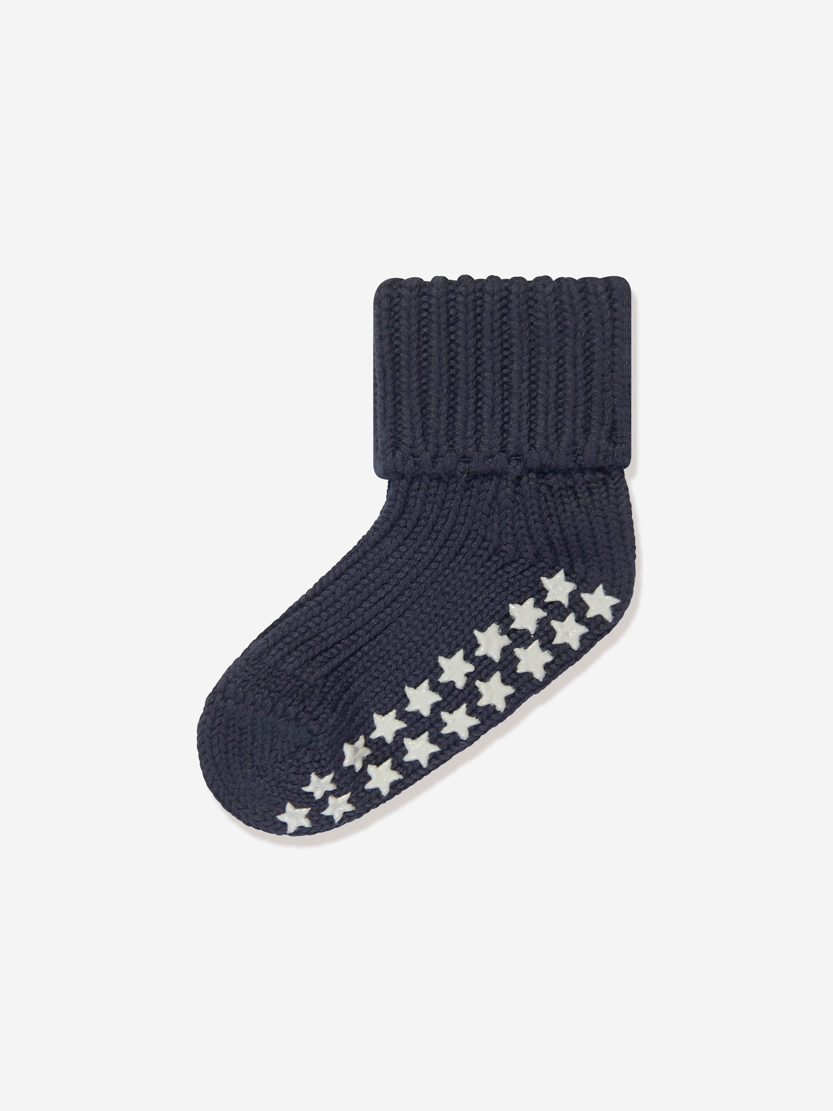 Falke Baby Cotton Catspads House Socks in Navy Cheap Supply