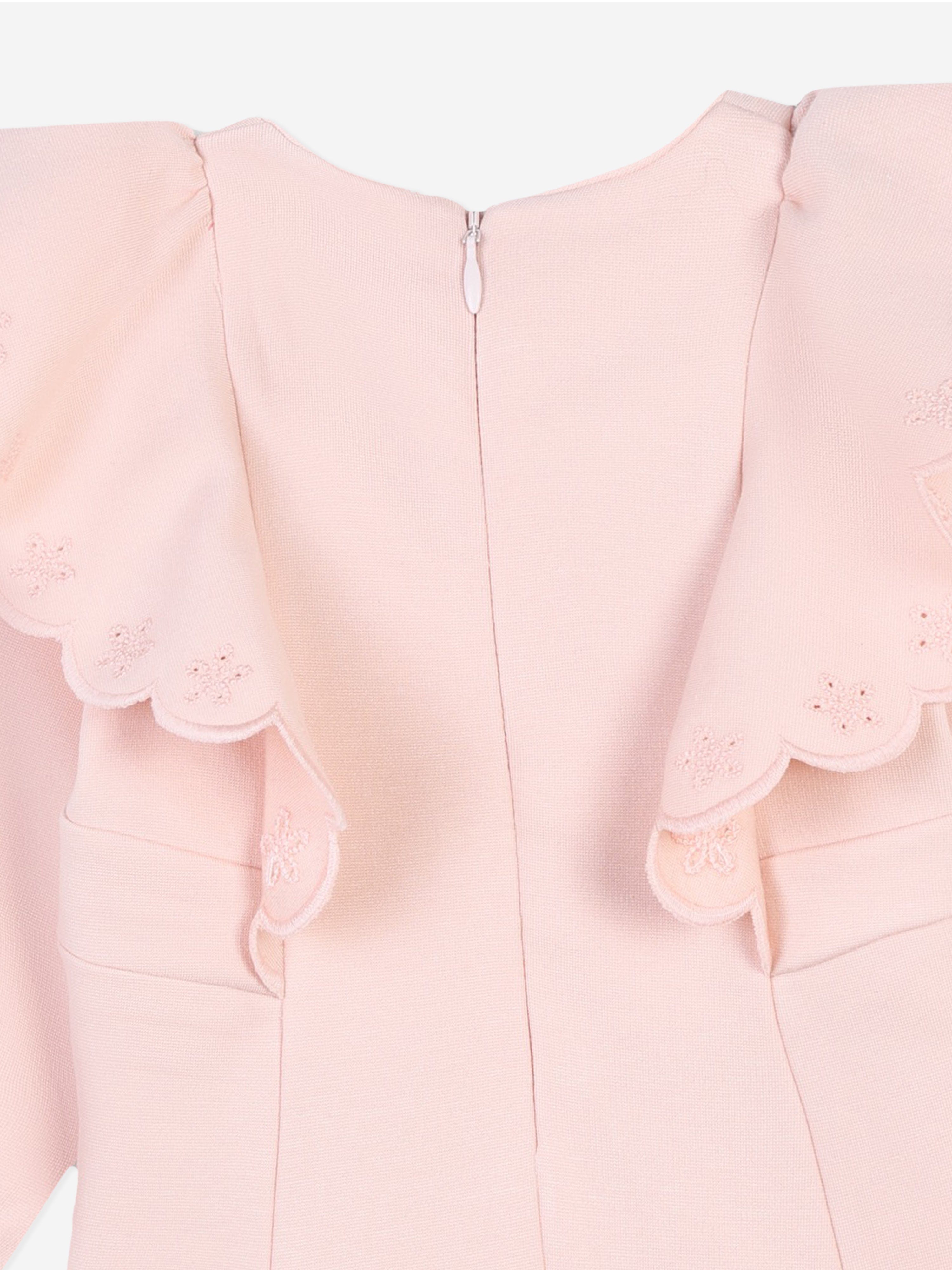 Chlo¨¦ Baby Girls Milano Ruffle Dress in Pink Online Online Original