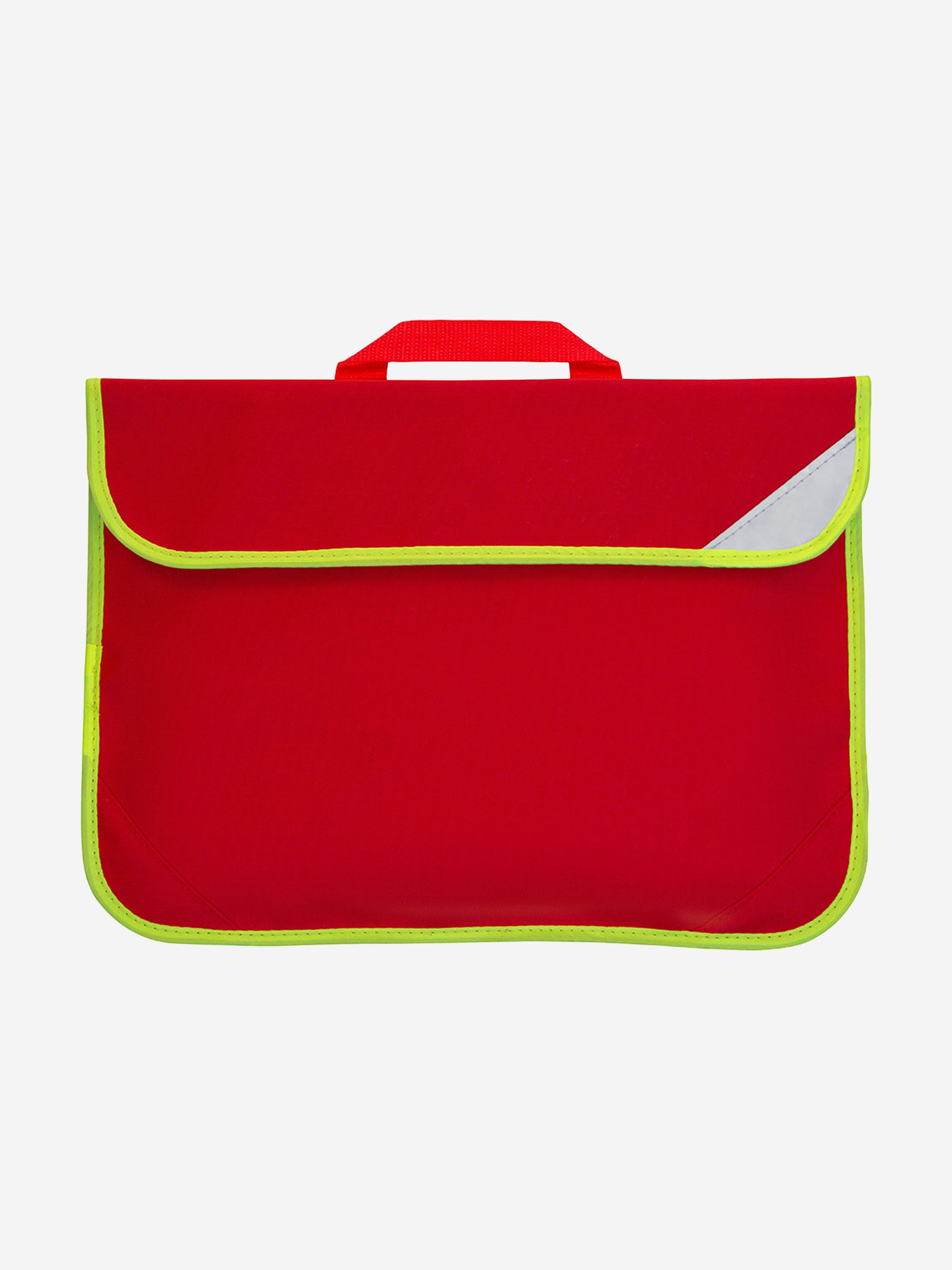 Zeco Kids School Enhanced Viz Book Bag in Red (38cm) 2025 New