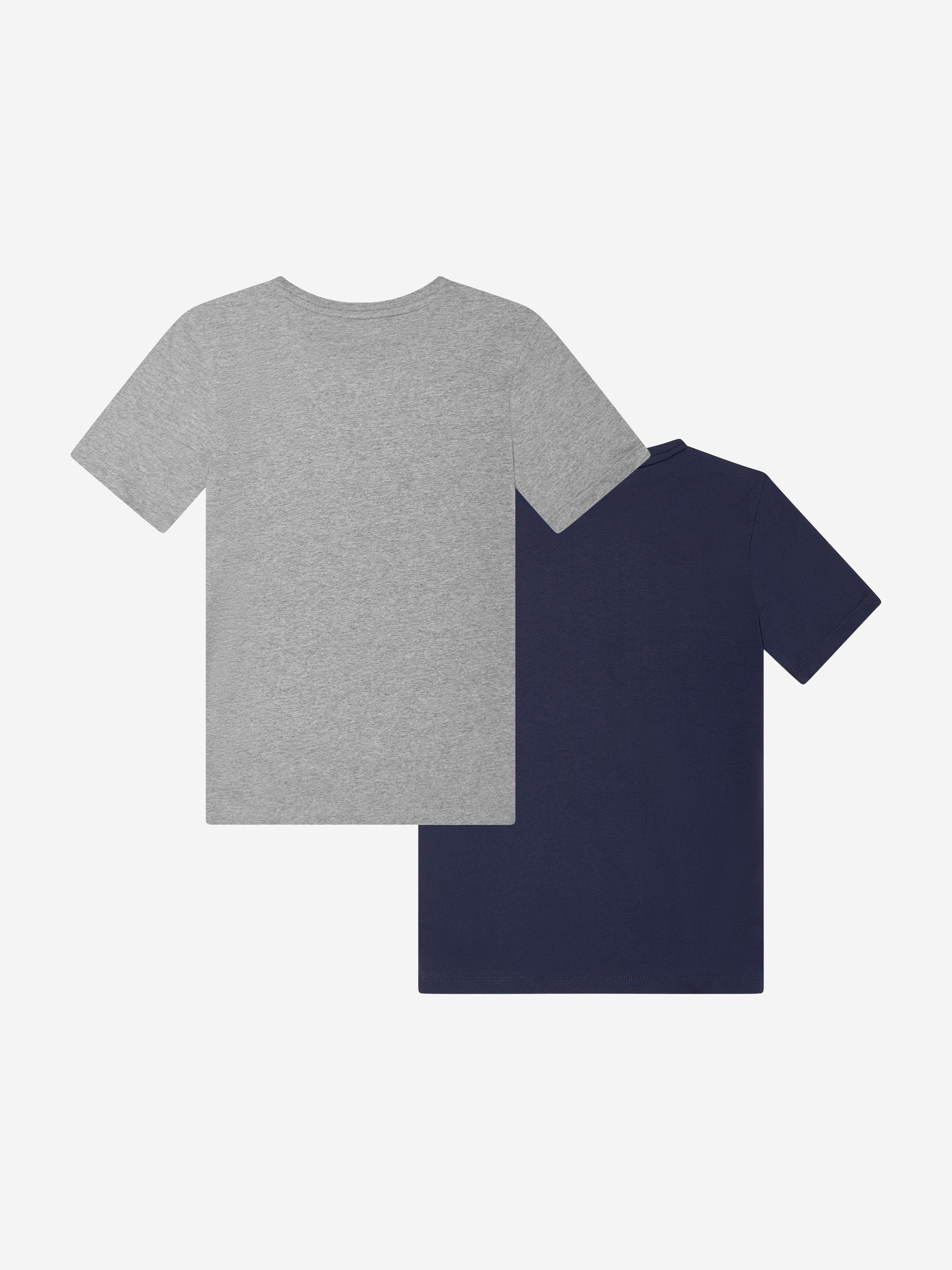 Calvin Klein Boys 2 Pack T-Shirt Set in Multicolour Latest