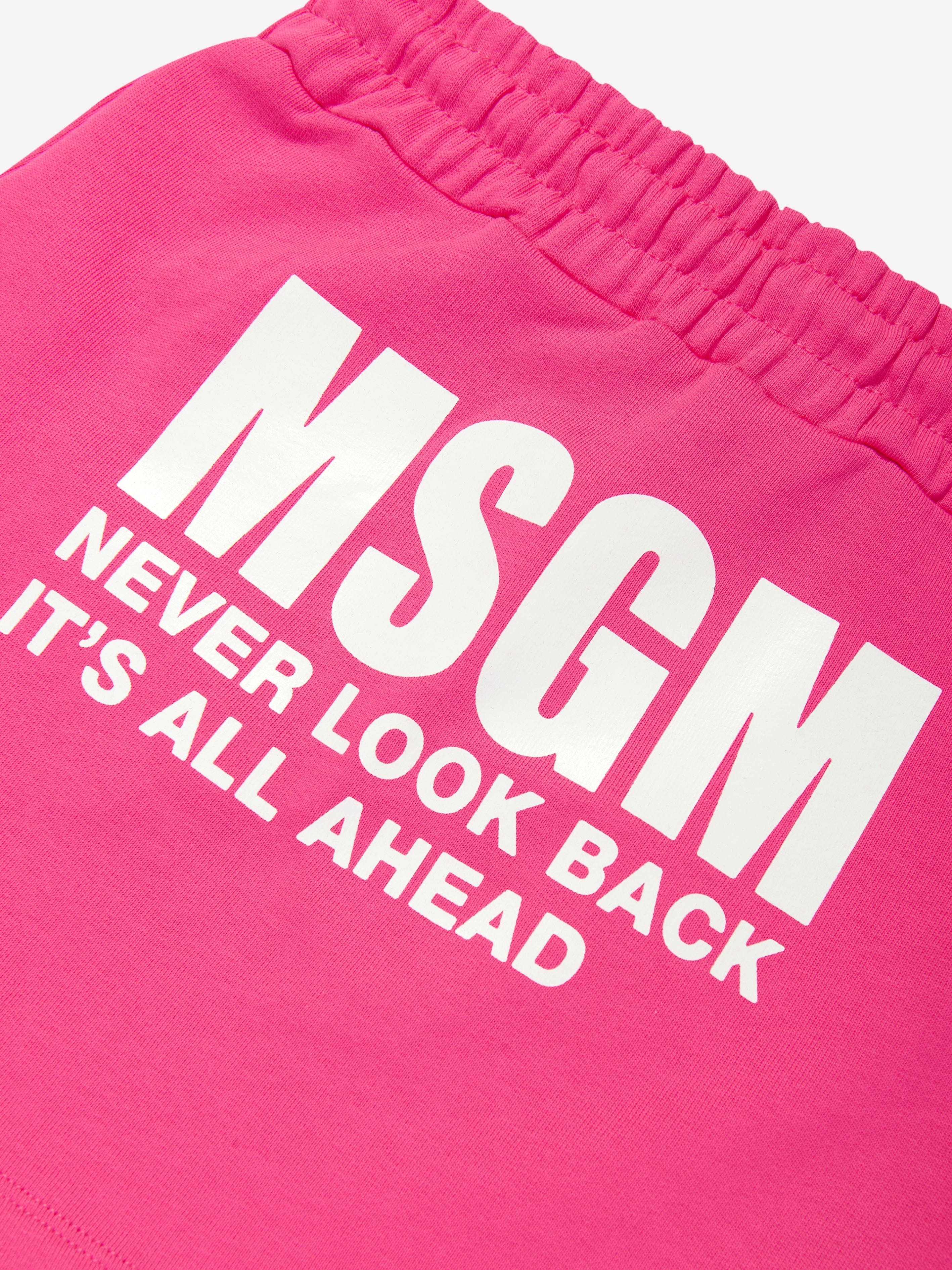 MSGM Girls Fleece Skirt in Pink Buy Cheap Inexpensive