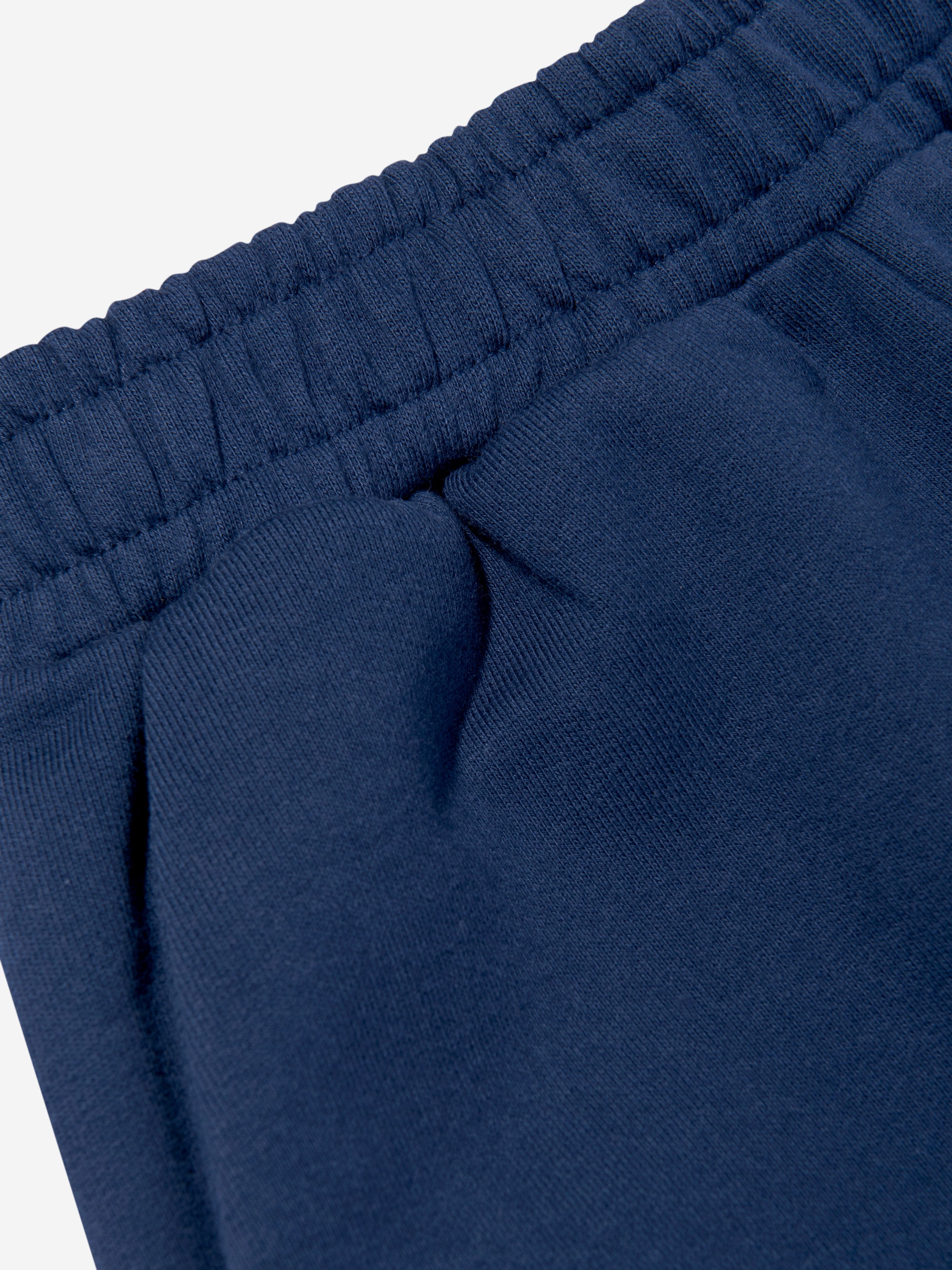 Fendi Boys Logo Bermuda Shorts in Navy Official Cheap Online