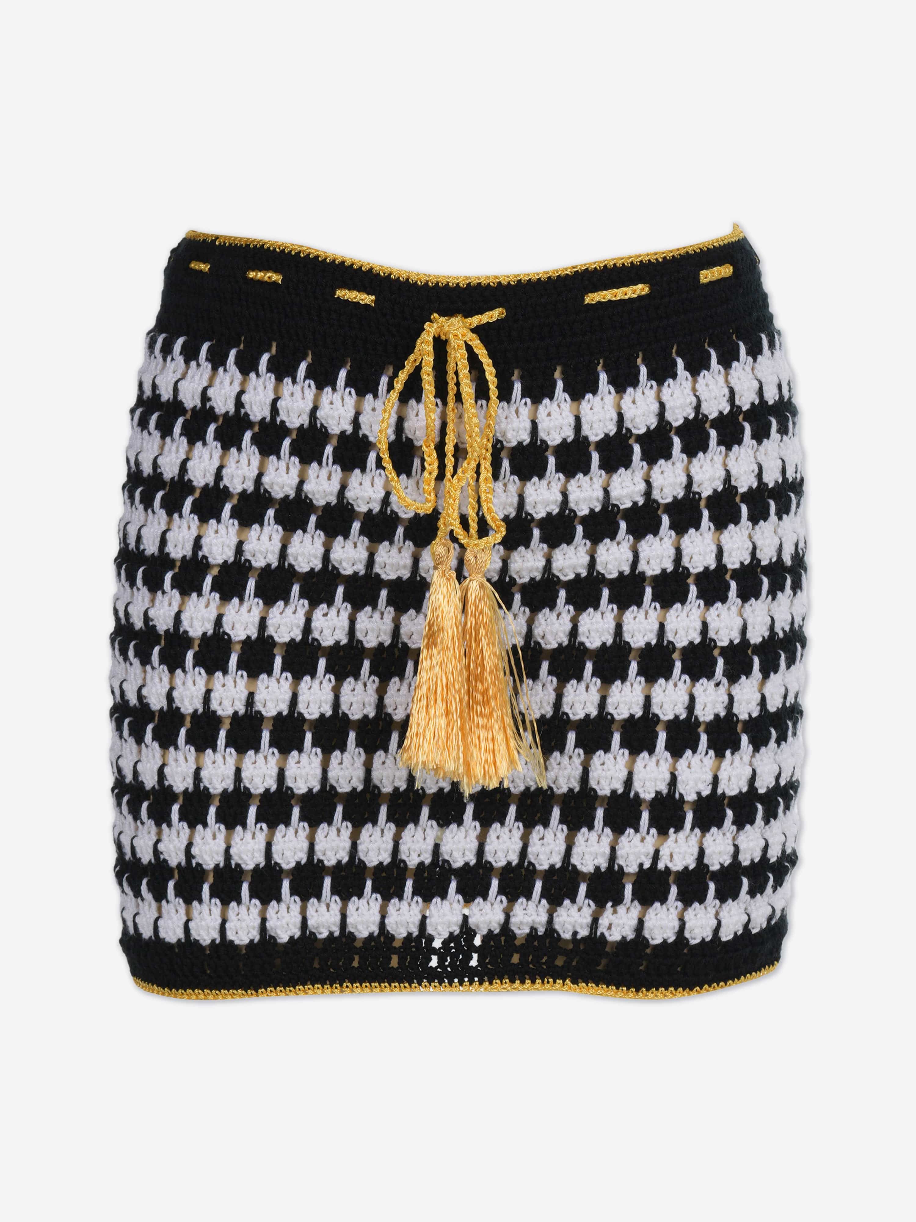 Girls Noyao Skirt in Black Clearance Nicekicks