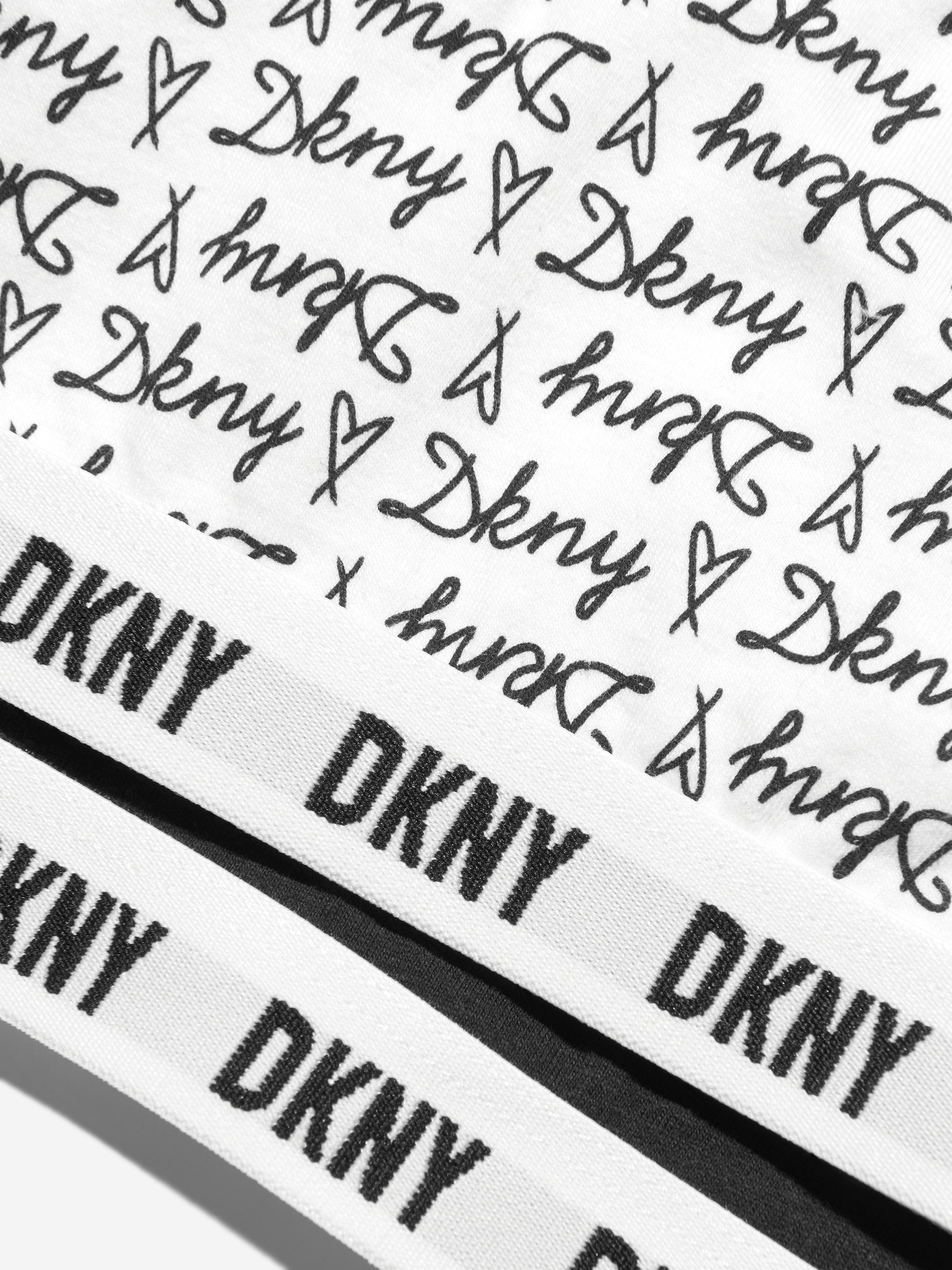 DKNY Girls 2 Pack Racer Bra in Black Cheap Sale Geniue Stockist