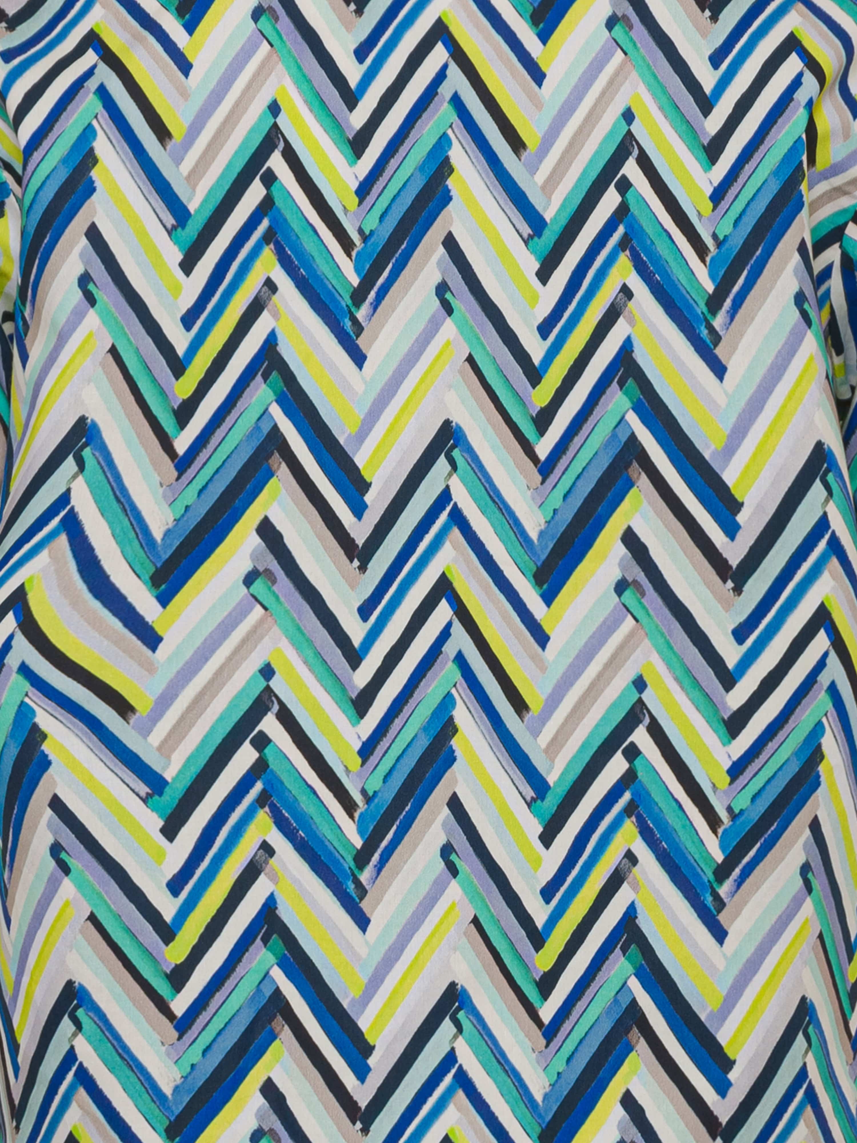 Missoni Boys Zigzag Beach Shirt in Blue Get To Buy For Sale