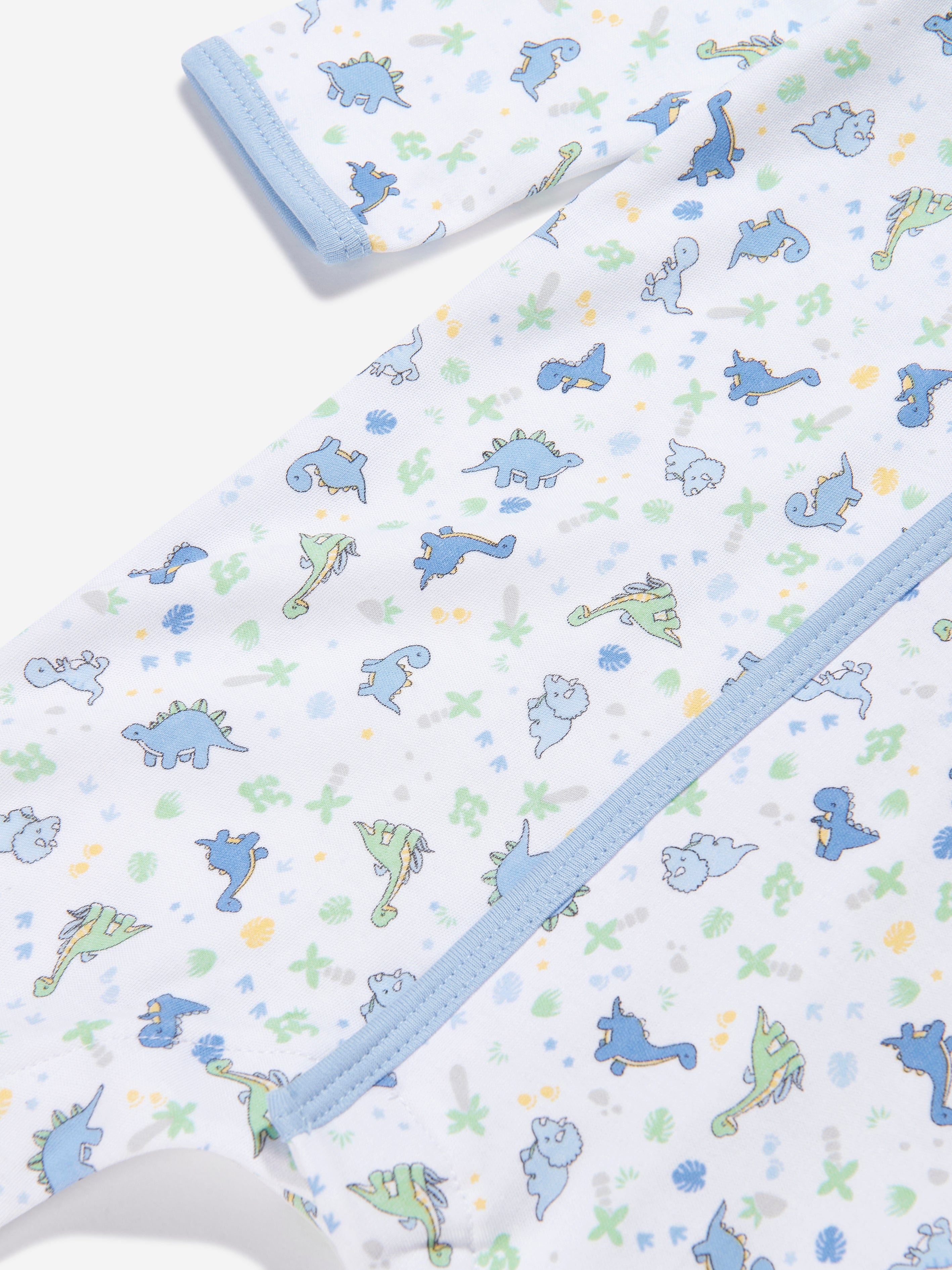 Magnolia Baby Baby Boys Dinoland Babygrow in White Free Shipping Factory Outlet