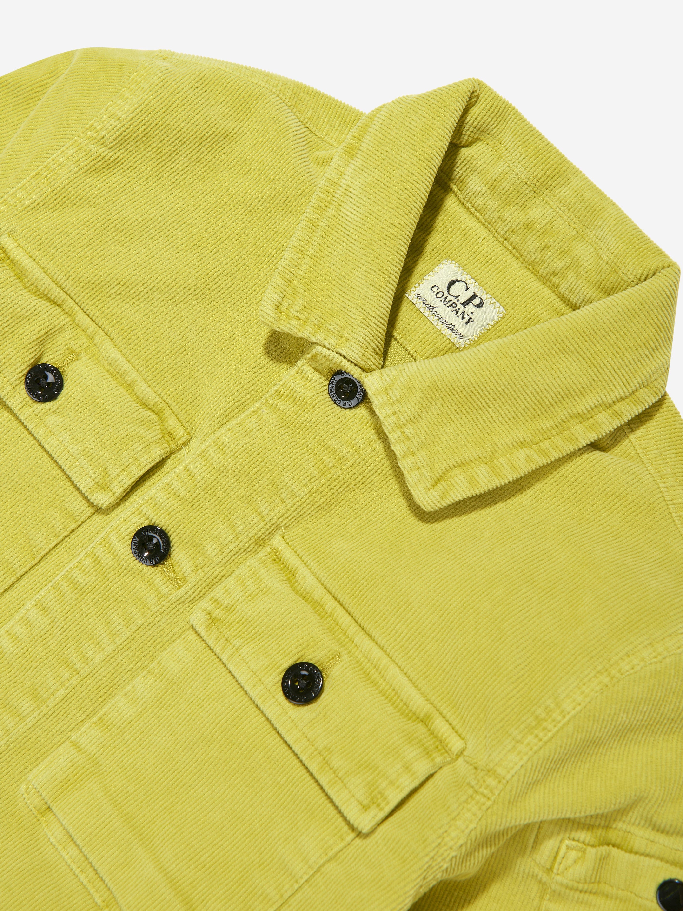 C.P. Company Boys Branded Shirt in Green Cheap Sale Big Discount