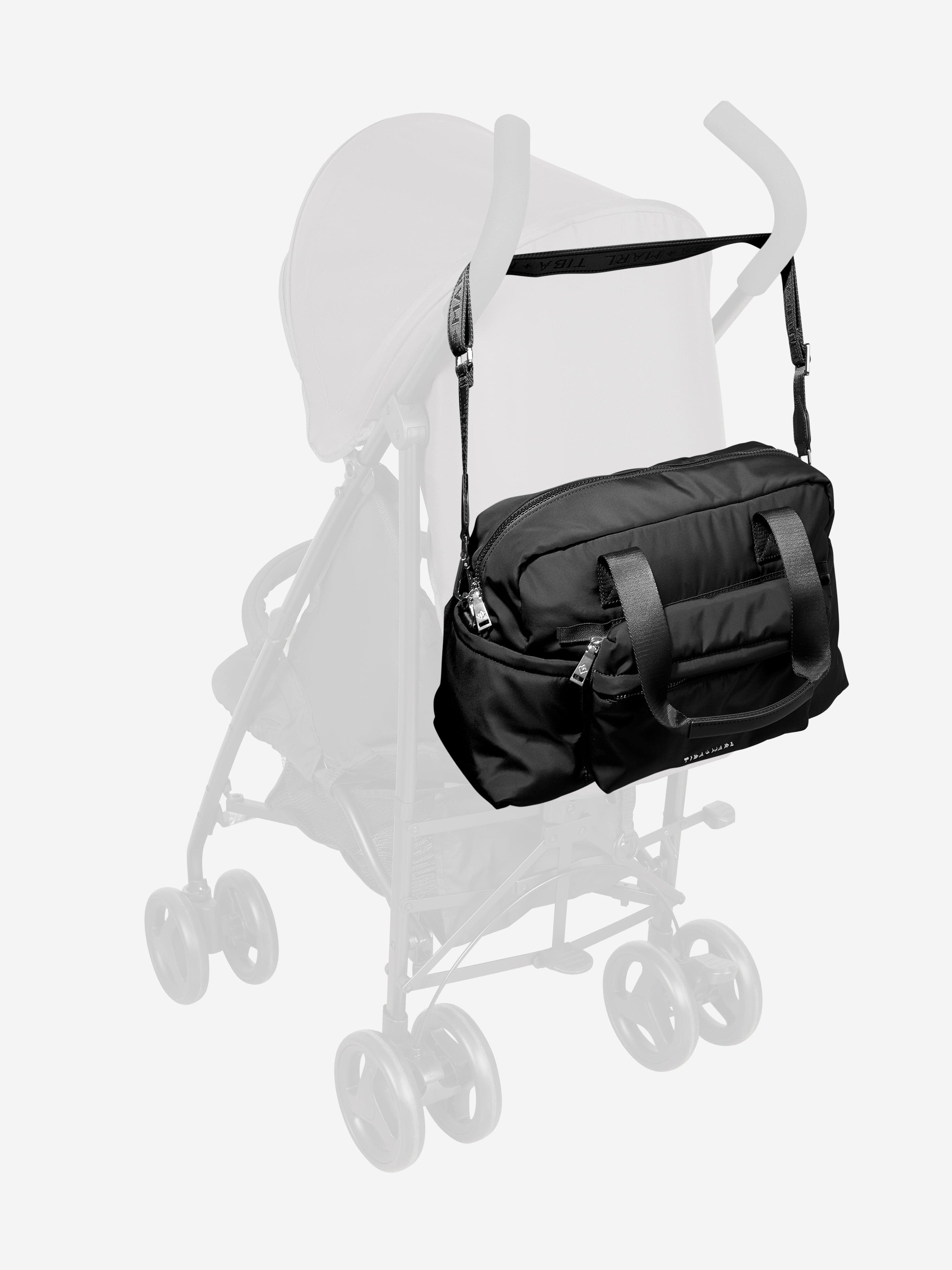 Tiba + Marl Baby Phoenix Changing Holdall Bag in Black (43cm) Websites For Sale