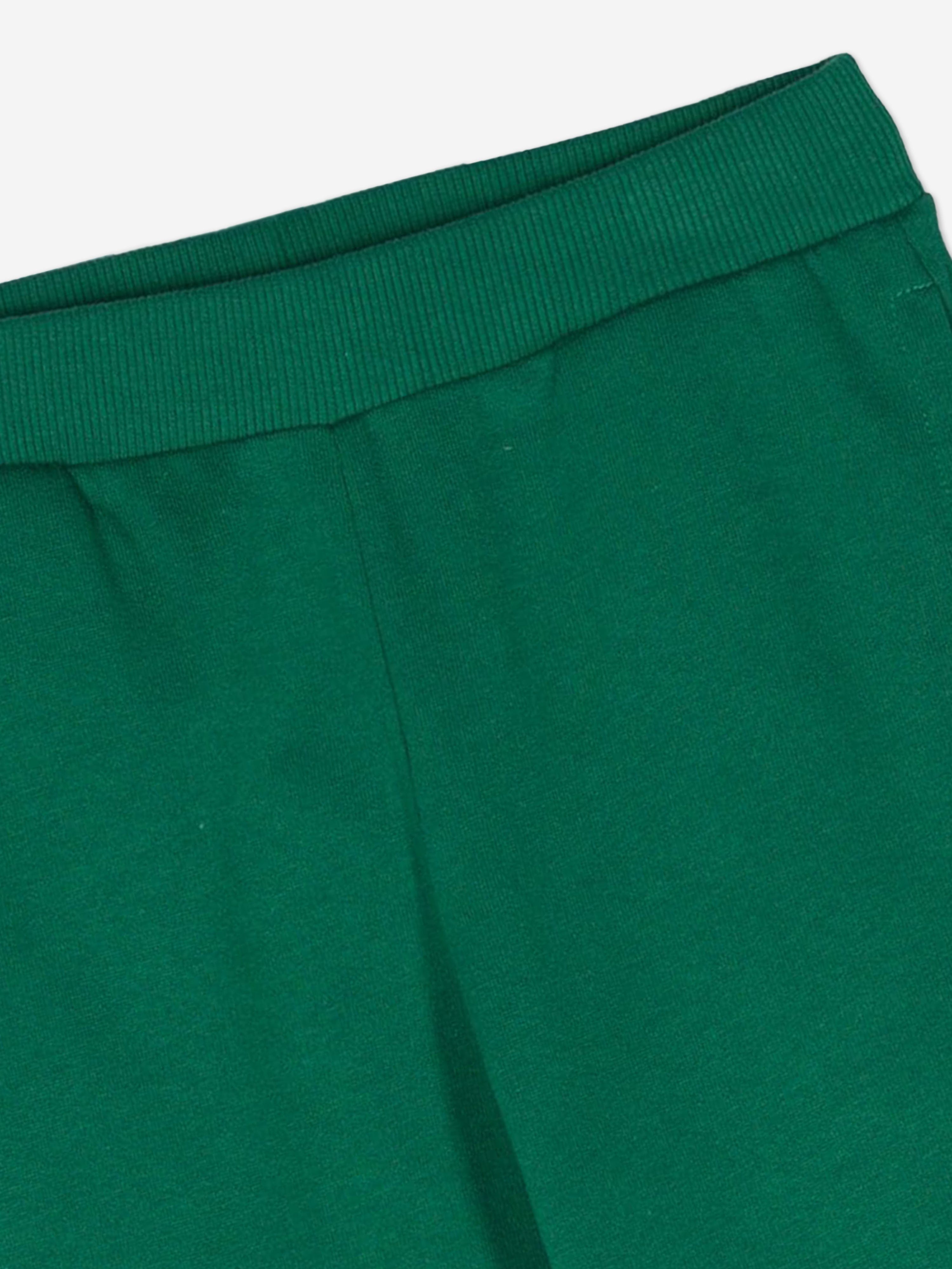 Moschino Kids Teddy Bear Logo Joggers in Green Discount Sast