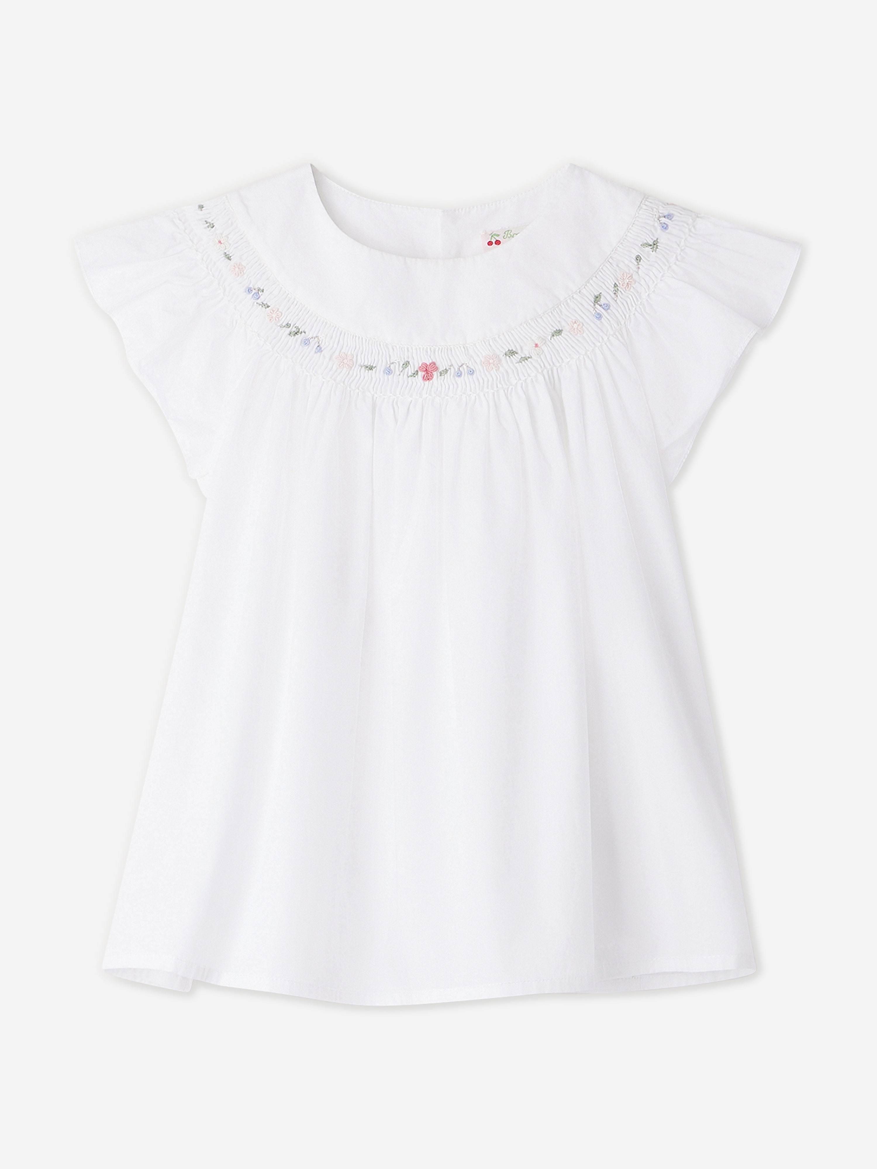 Bonpoint Girls Fillys Blouse in White Websites For Sale