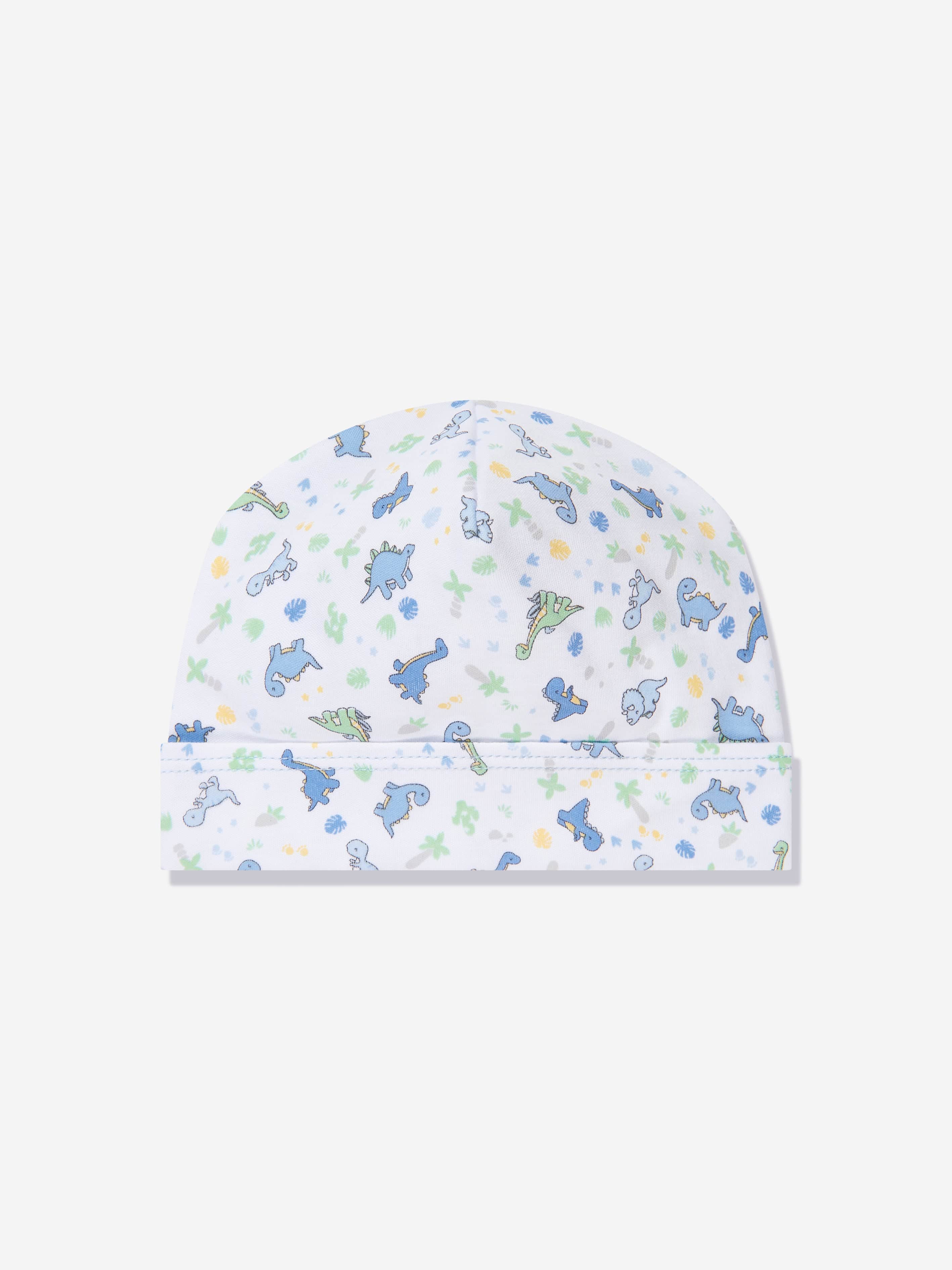 Magnolia Baby Baby Boys Dinoland Beanie Hat in White Cheap Sale Online
