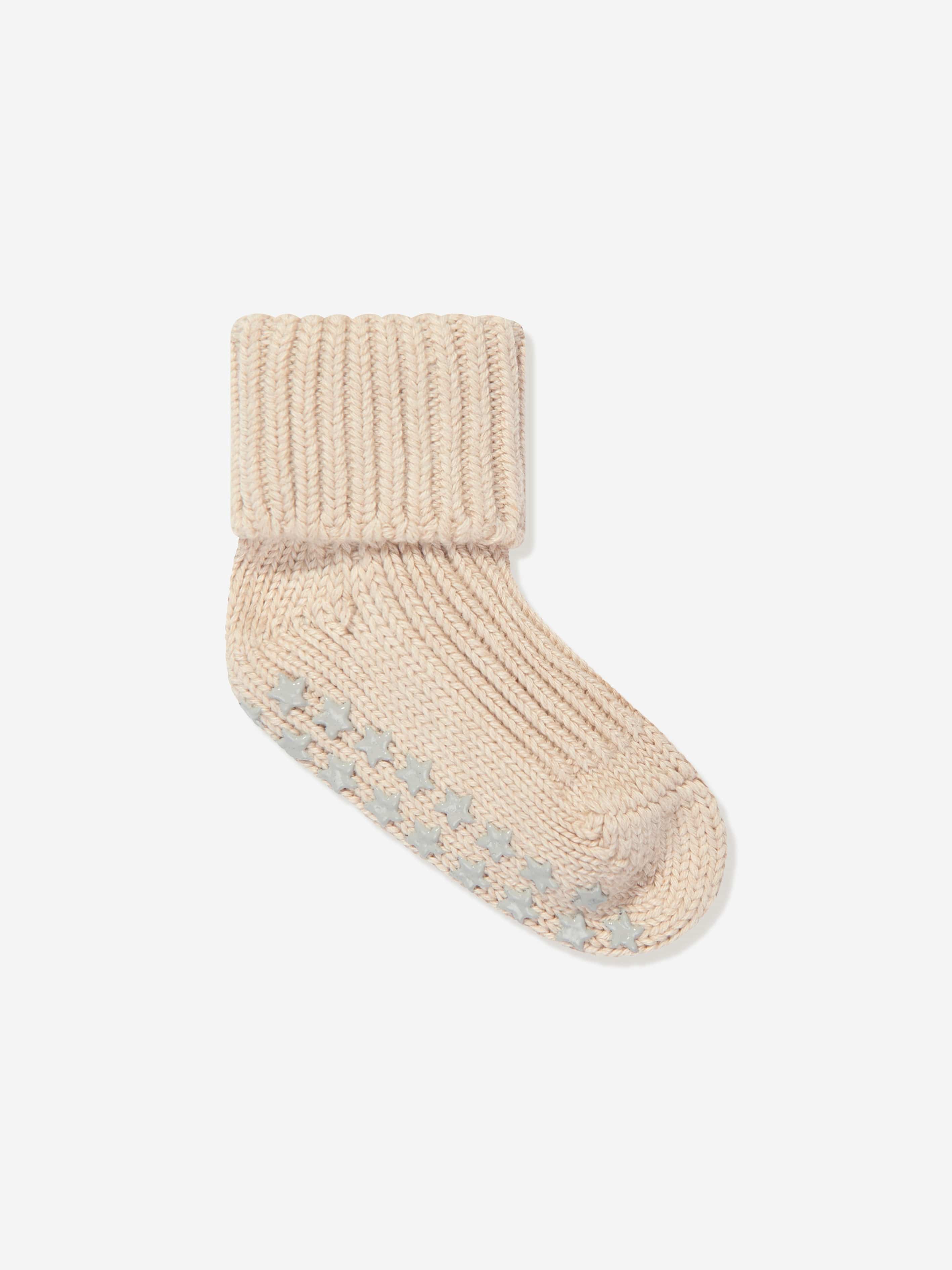 Falke Baby Cotton Catspads House Socks in Beige 2025 Cheap Online