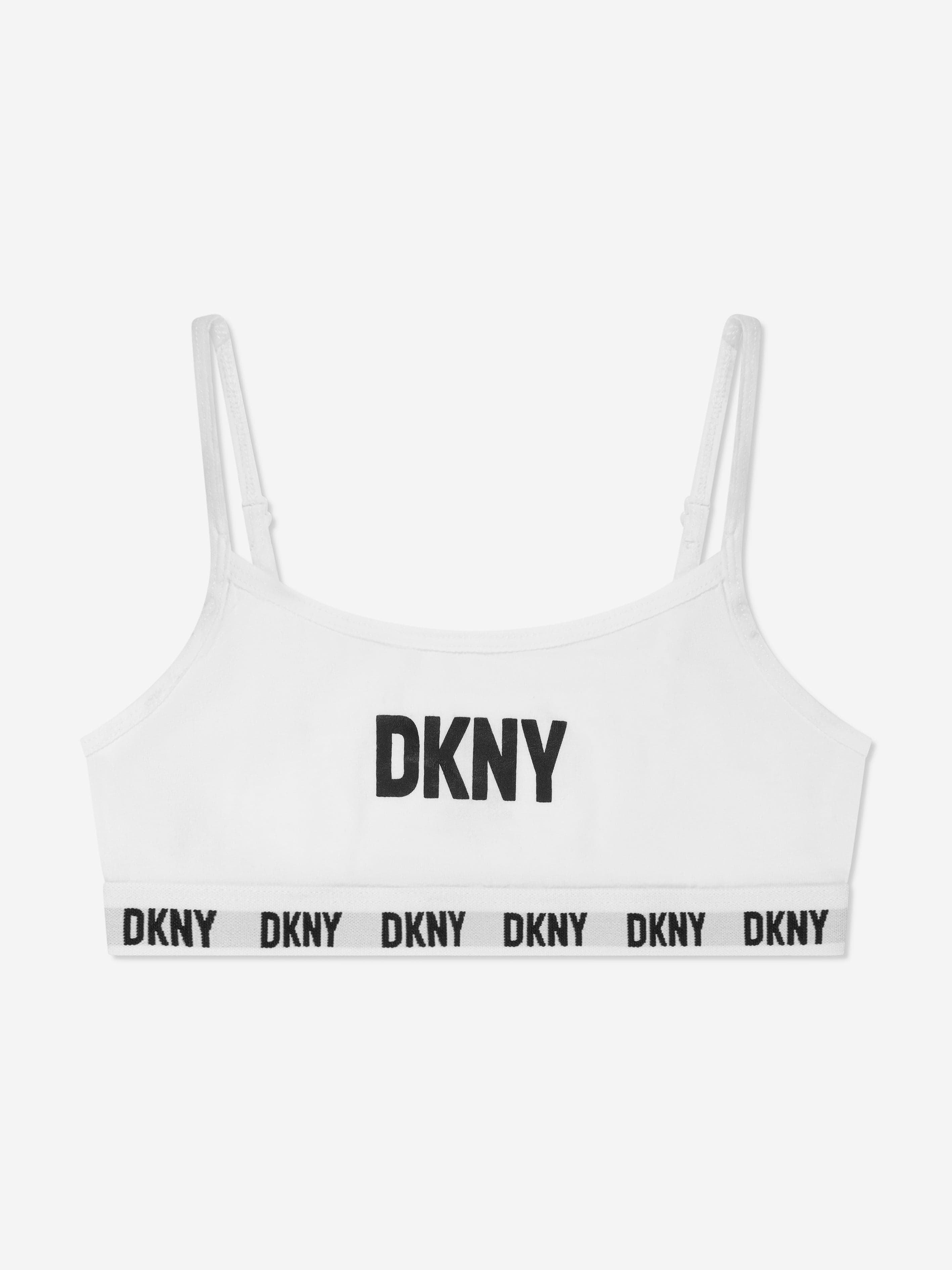 DKNY Girls 2 Pack Training Bra Set in Black Pictures Online