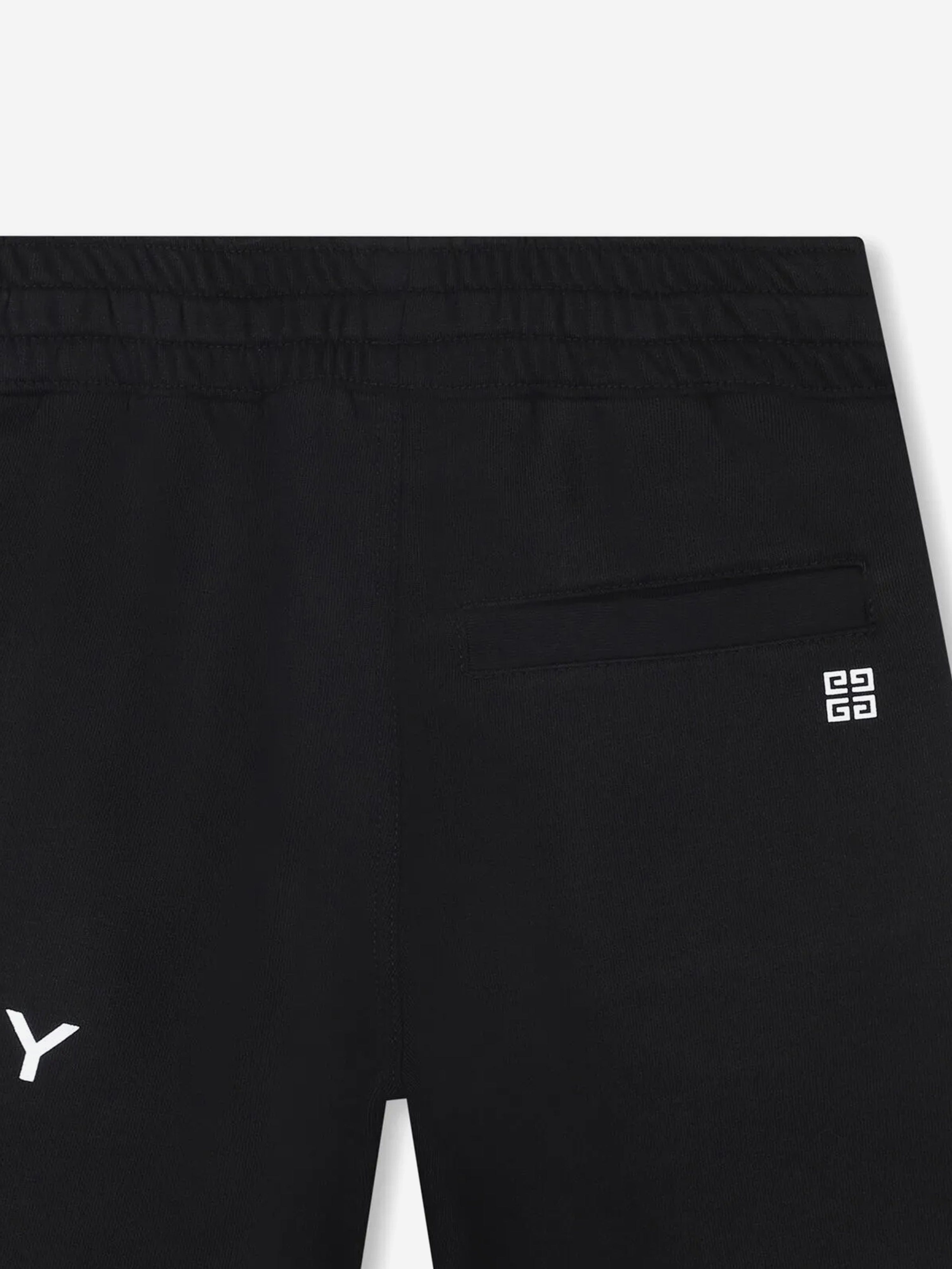 Boys Logo Print Shorts in Black Cheap Countdown Package