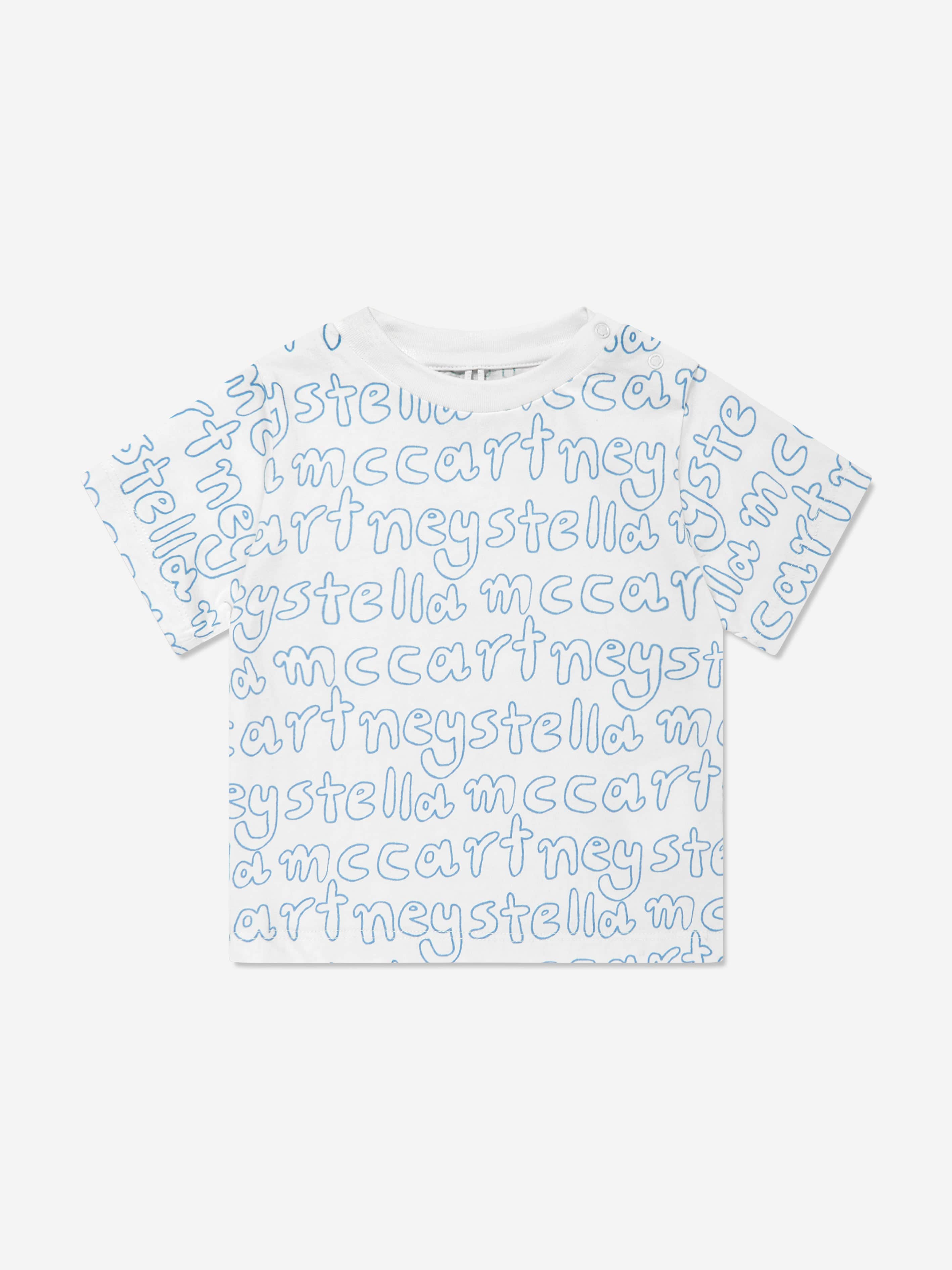 Baby Boys Logo T-Shirt in Ivory Supply Online