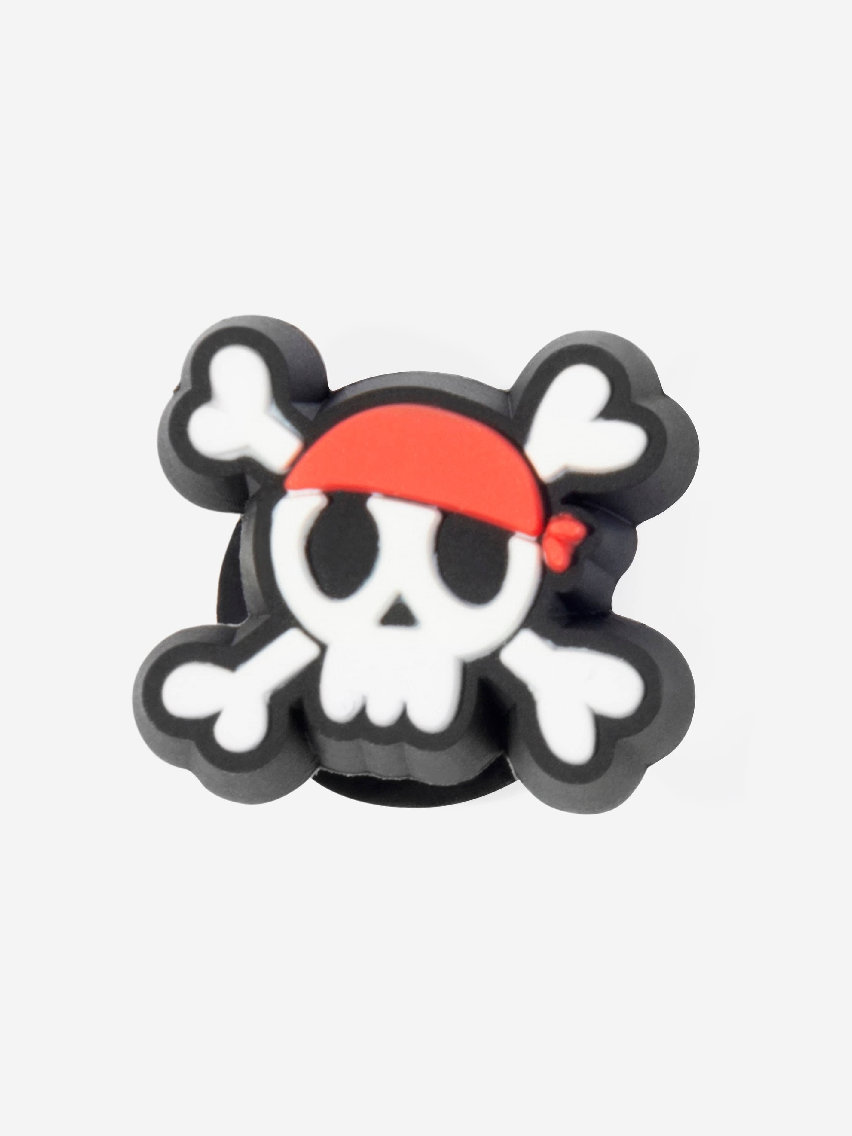 Crocs Kids Tiny Pirate Skull Jibbitz Charm in White Browse Cheap Pice