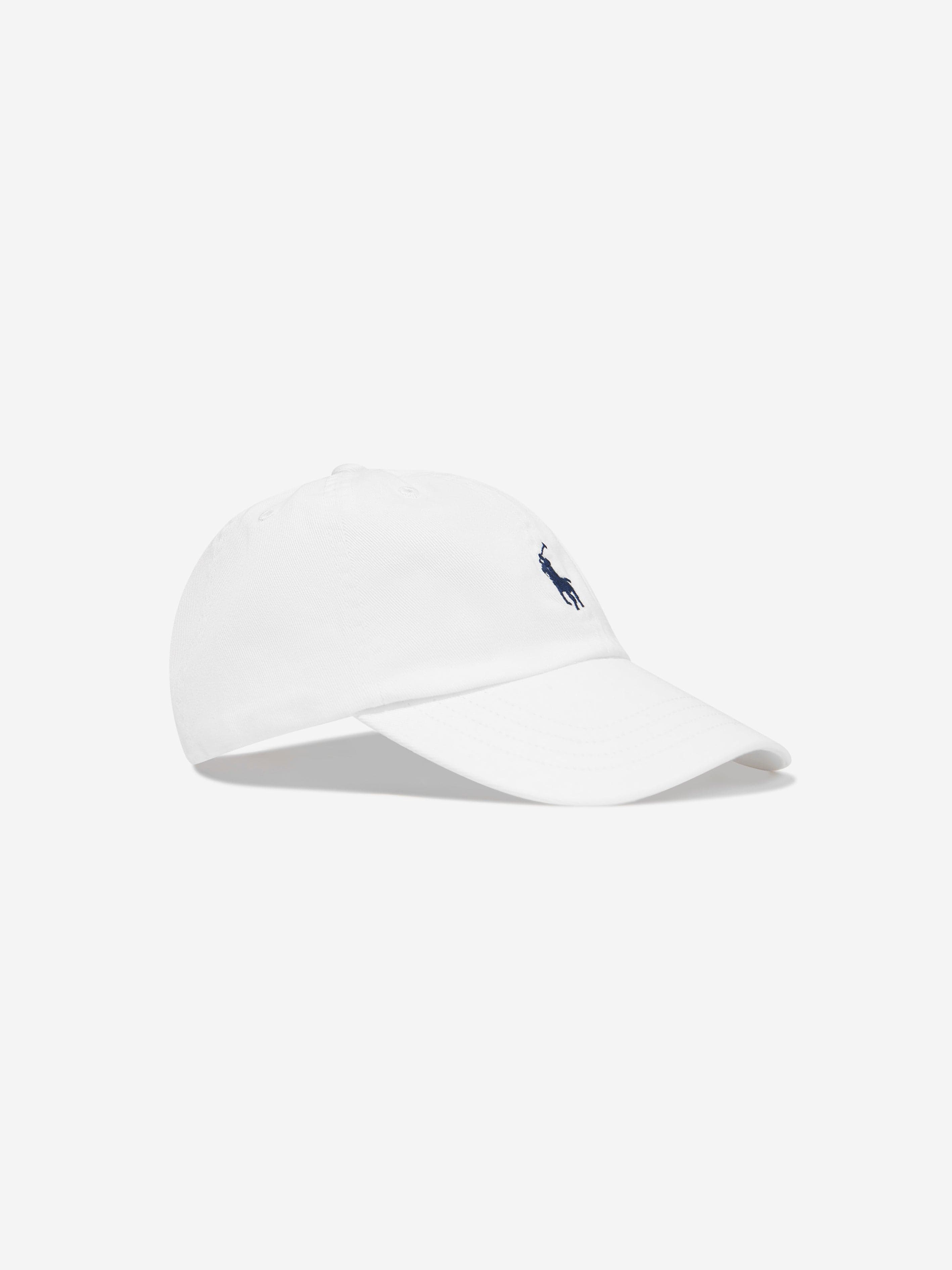 Ralph Lauren Boys Classic Cap in White Clearance Inexpensive