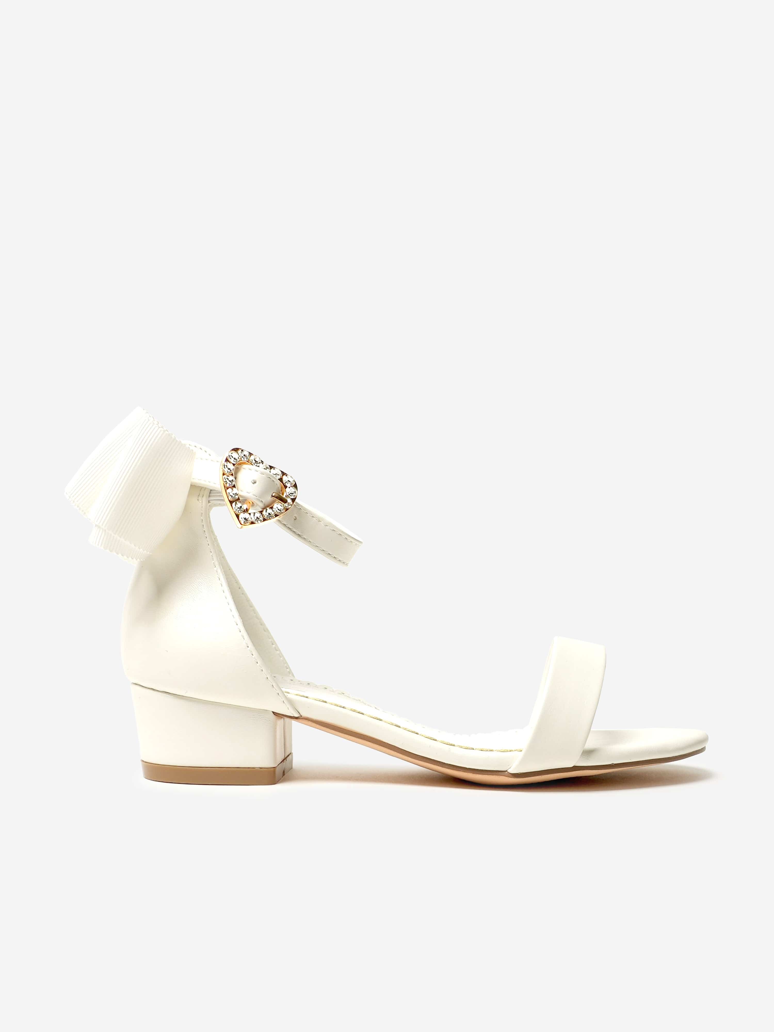 Angels Face Girls Elice Sandals in White Huge Surprise Cheap Online