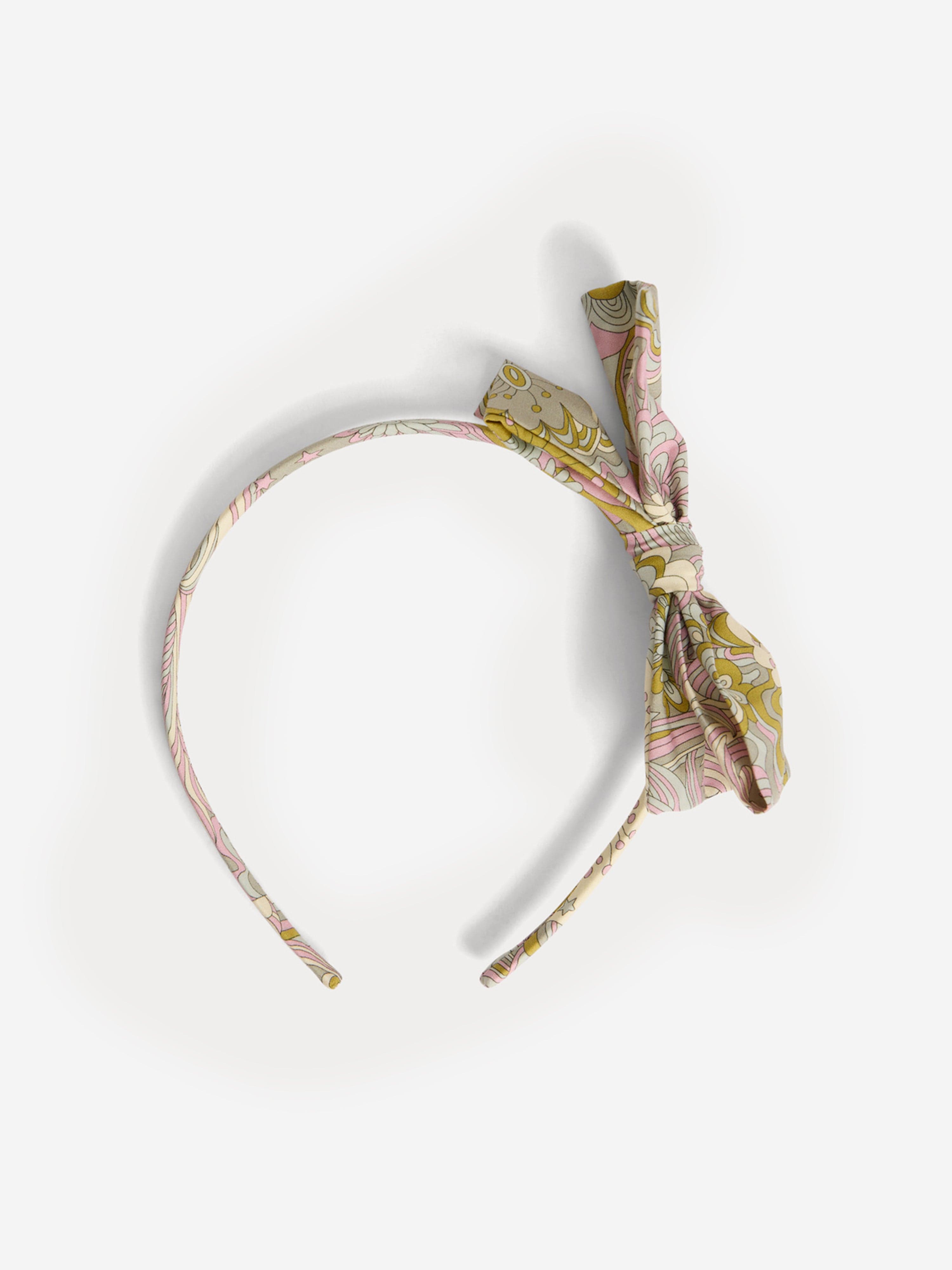 Bonpoint Girls Bow Party Headband in Multicolour Cheapest Pice Online