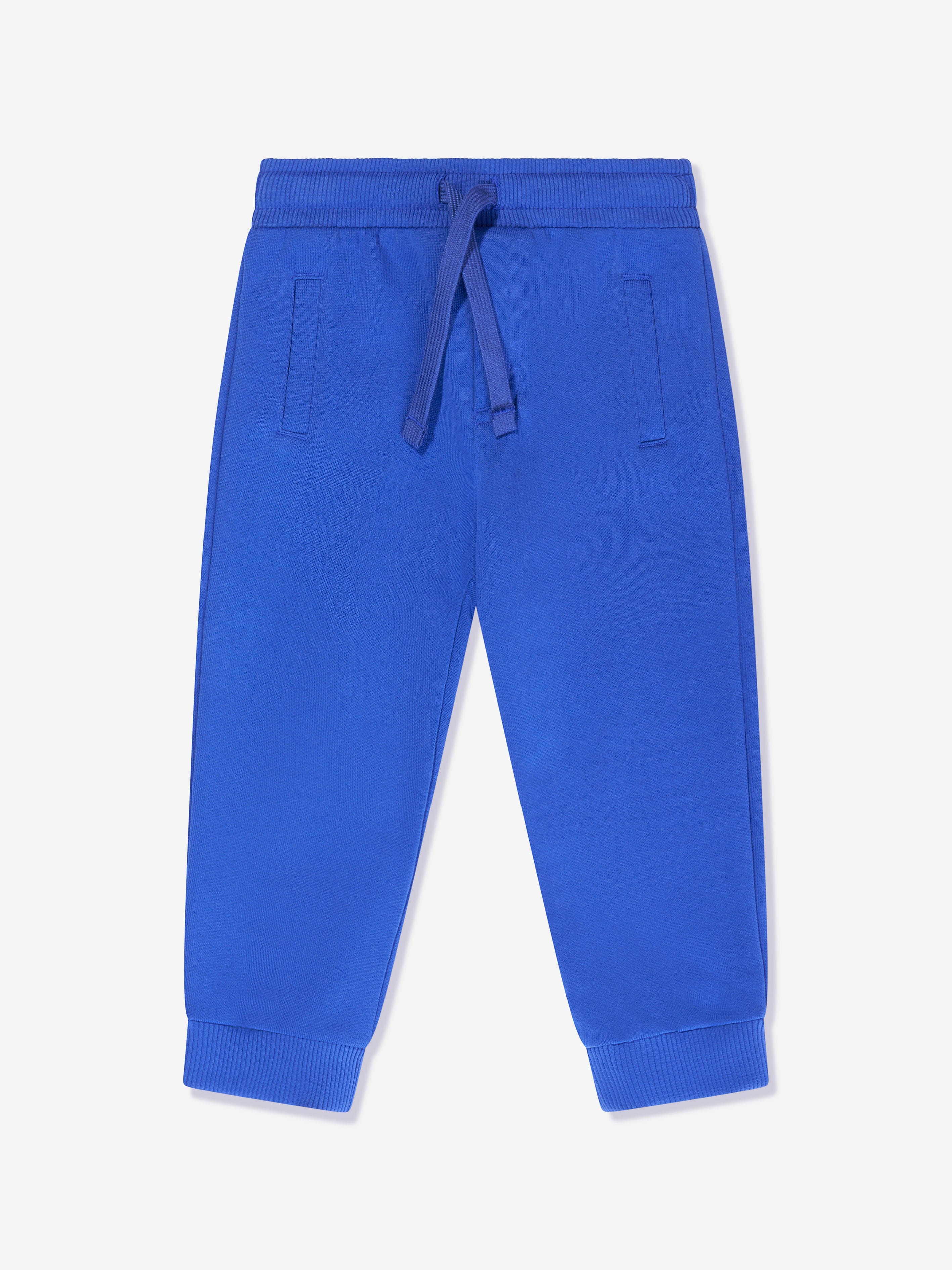 Dolce & Gabbana Baby Boys Logo Joggers in Blue Clearance Latest