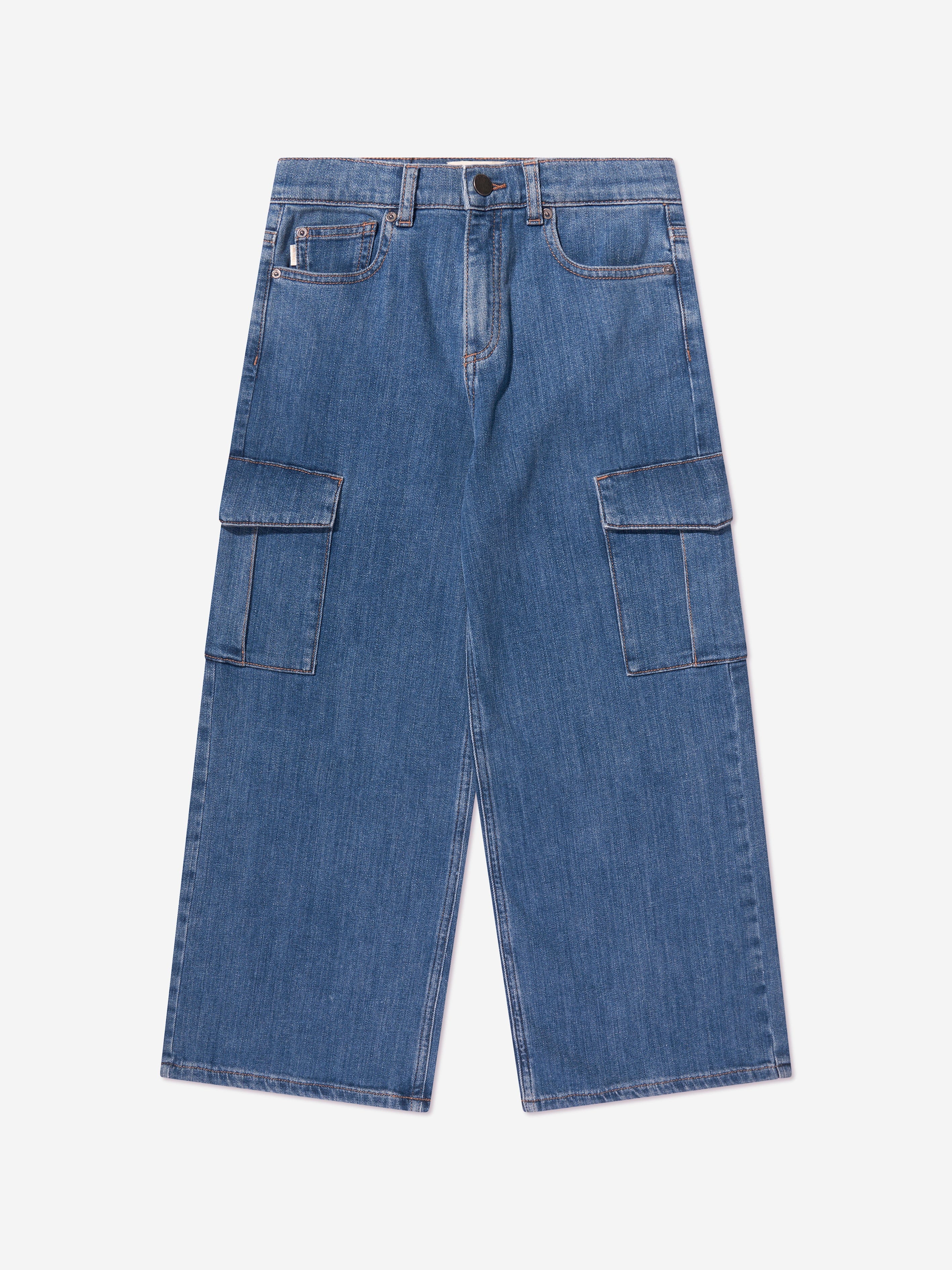 DL1961 Kids Zeke Wide Leg Jeans in Blue Visit New Cheap Pice