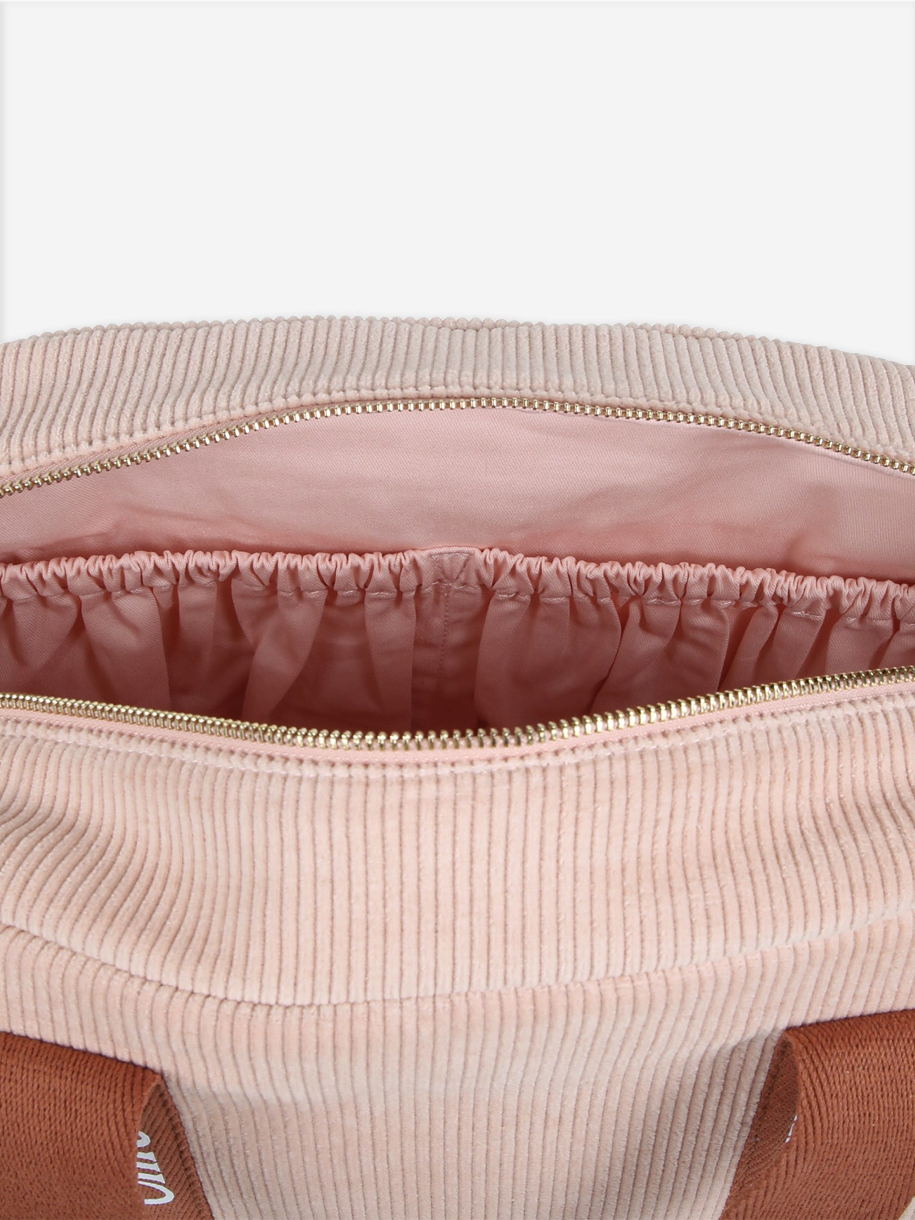 Chlo¨¦ Baby Corduroy Changing Bag in Pink (41cm) Outlet Top Quality