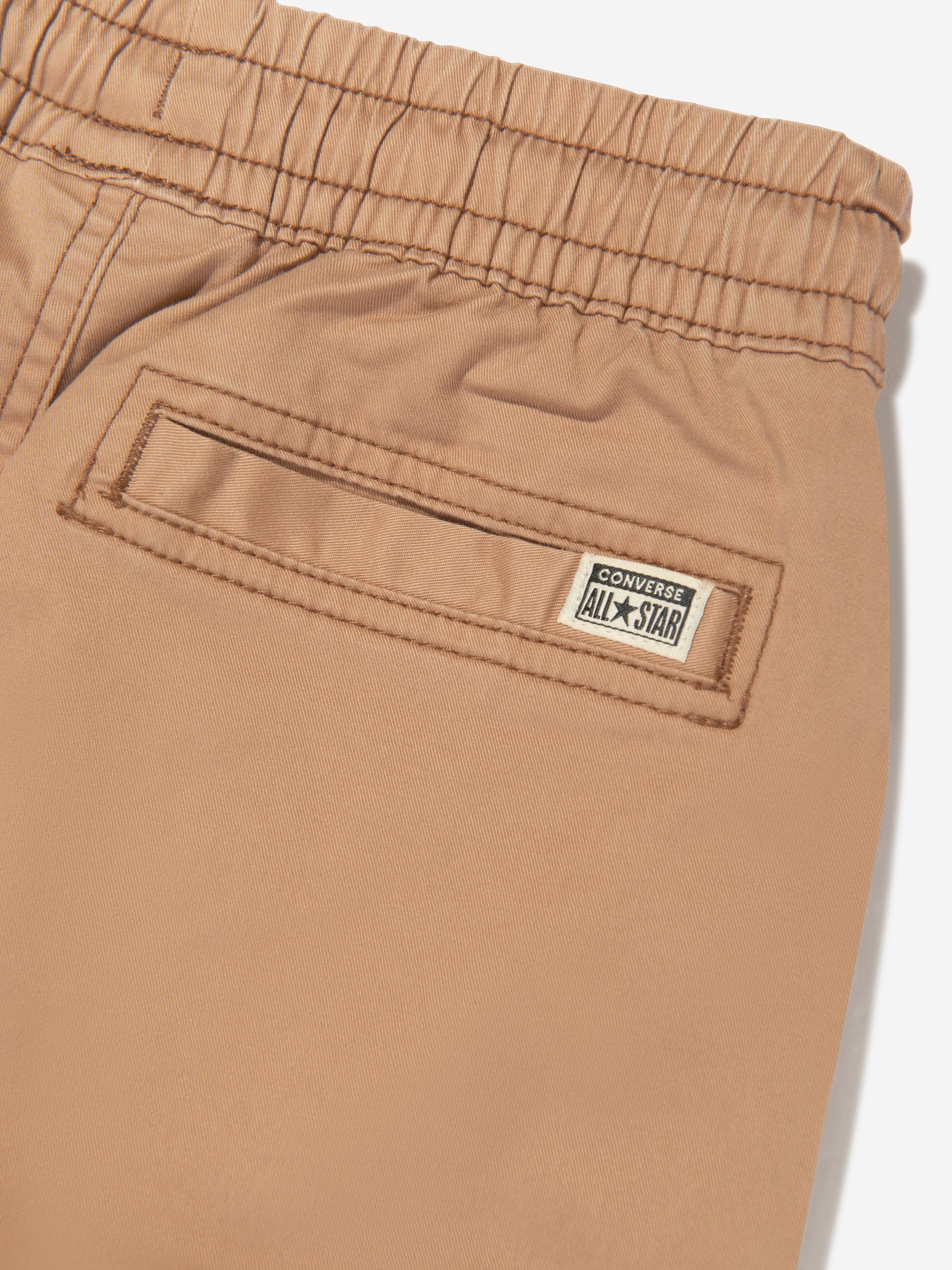 Converse Boys Lifestyle Woven Cargo Joggers in Brown Buy Cheap Cheap