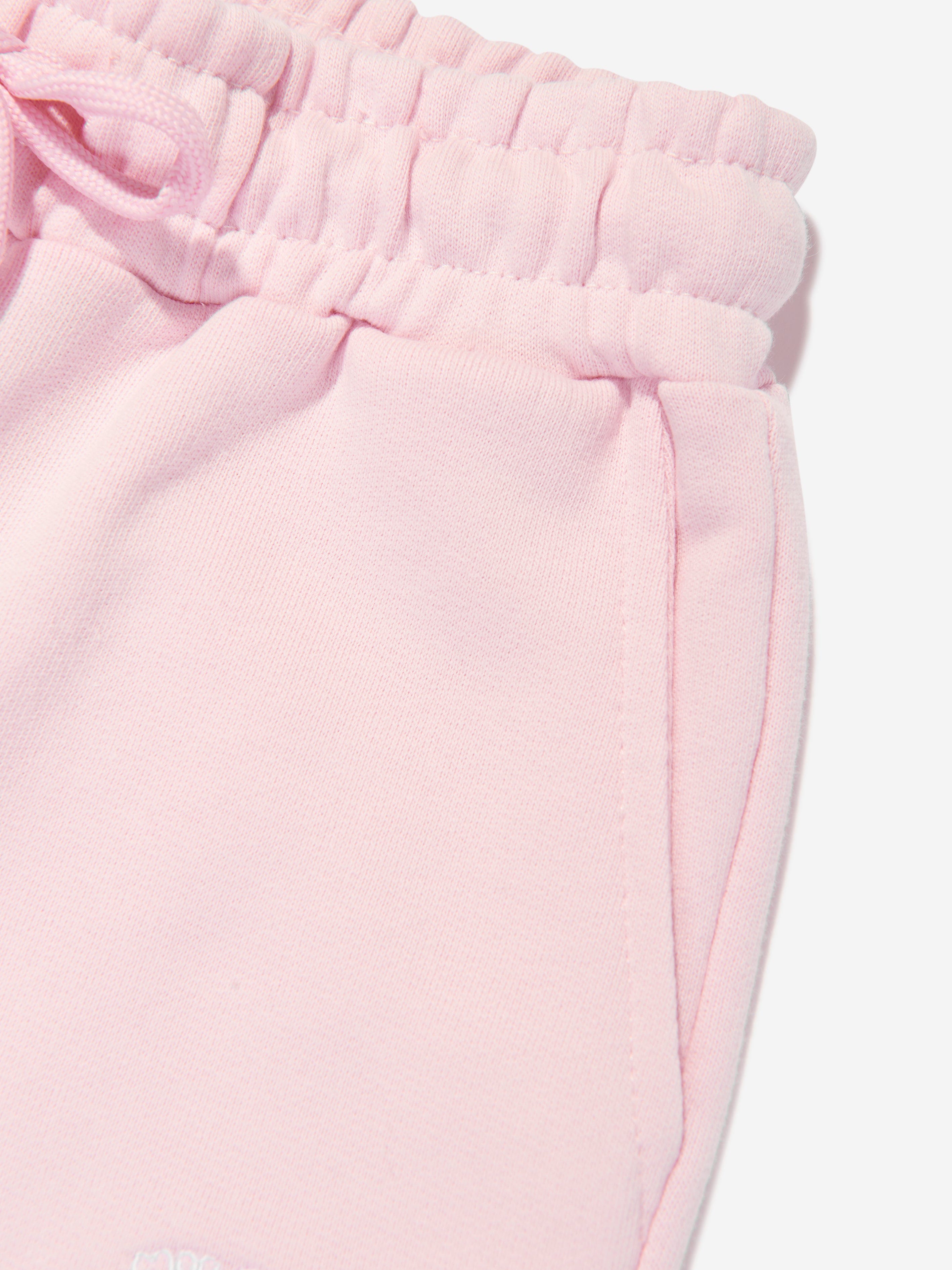 MSGM Girls Fleece Joggers in Pink New Styles Cheap Pice