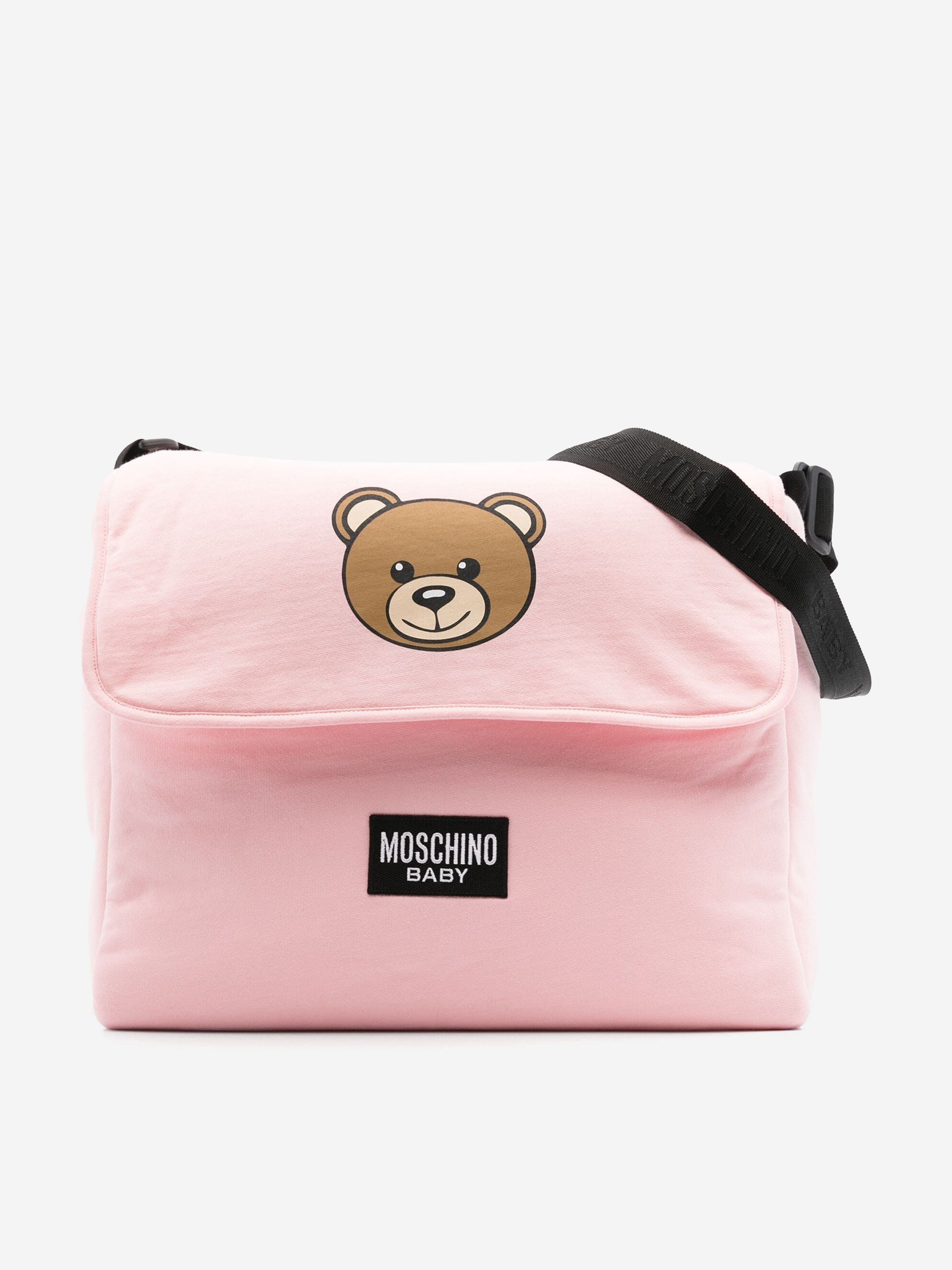 Moschino Baby Girls Bear Logo Changing Bag in Pink (60cm) With Mastercard Cheap Online