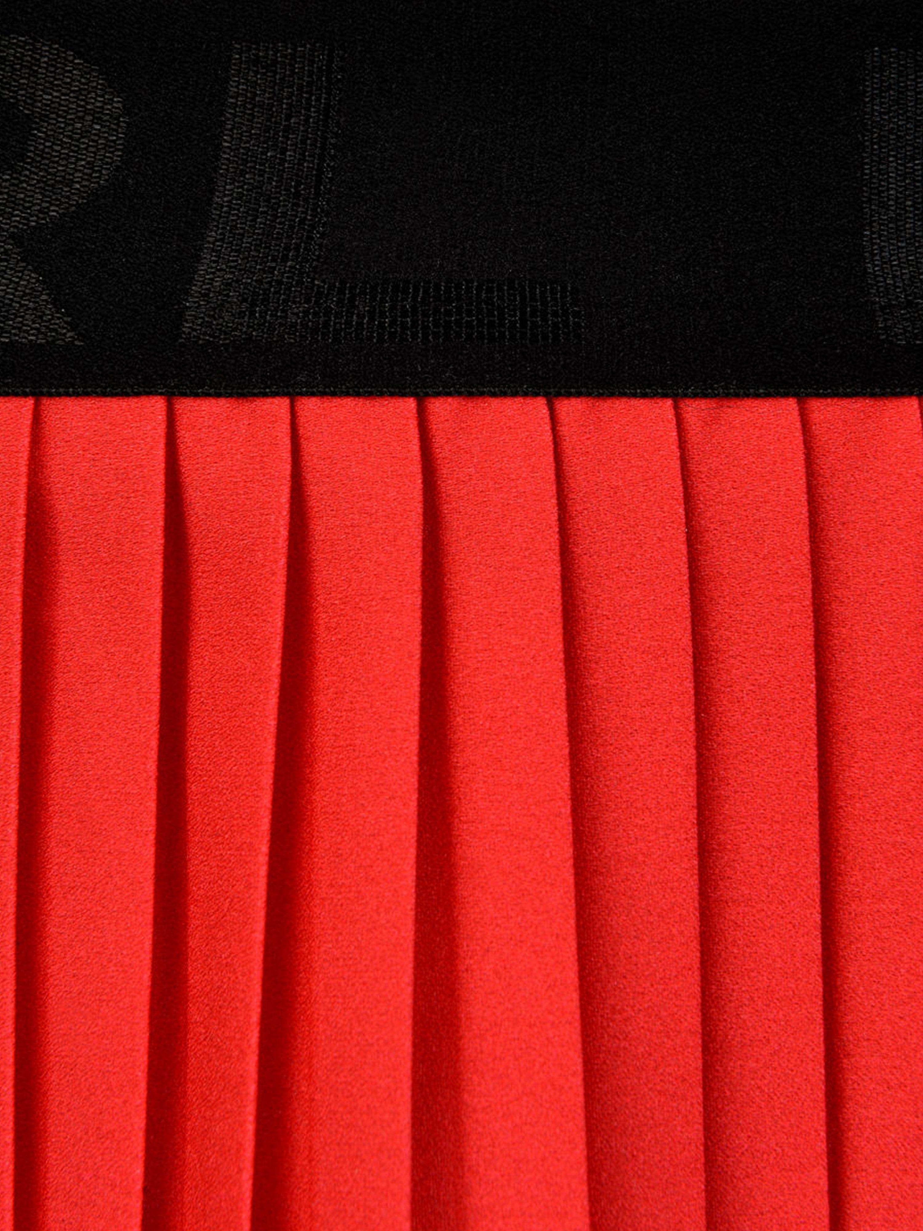 Karl Lagerfeld Girls Skirt - Striped Pleated Skirt With Mastercard Cheap Online