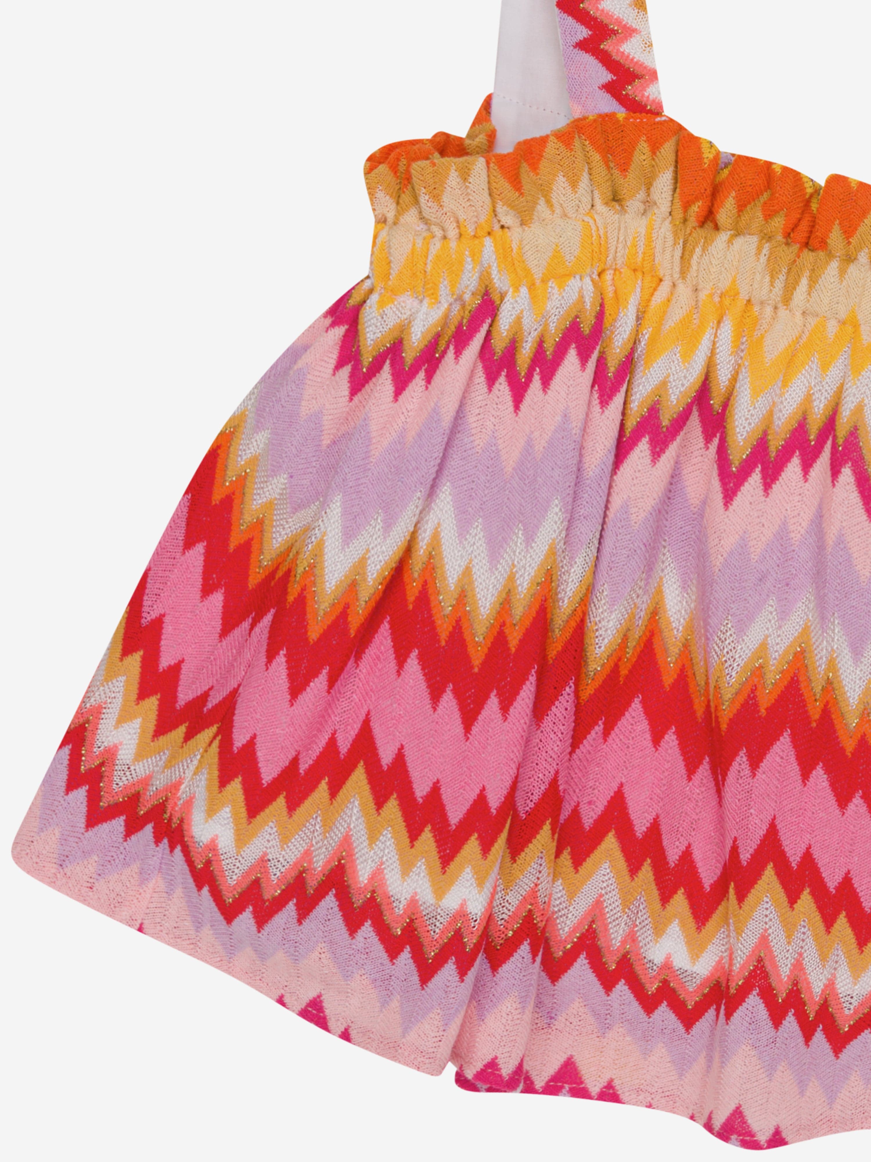 Missoni Girls Zigzag Woven Top in Multicolour Buy Cheap 2025