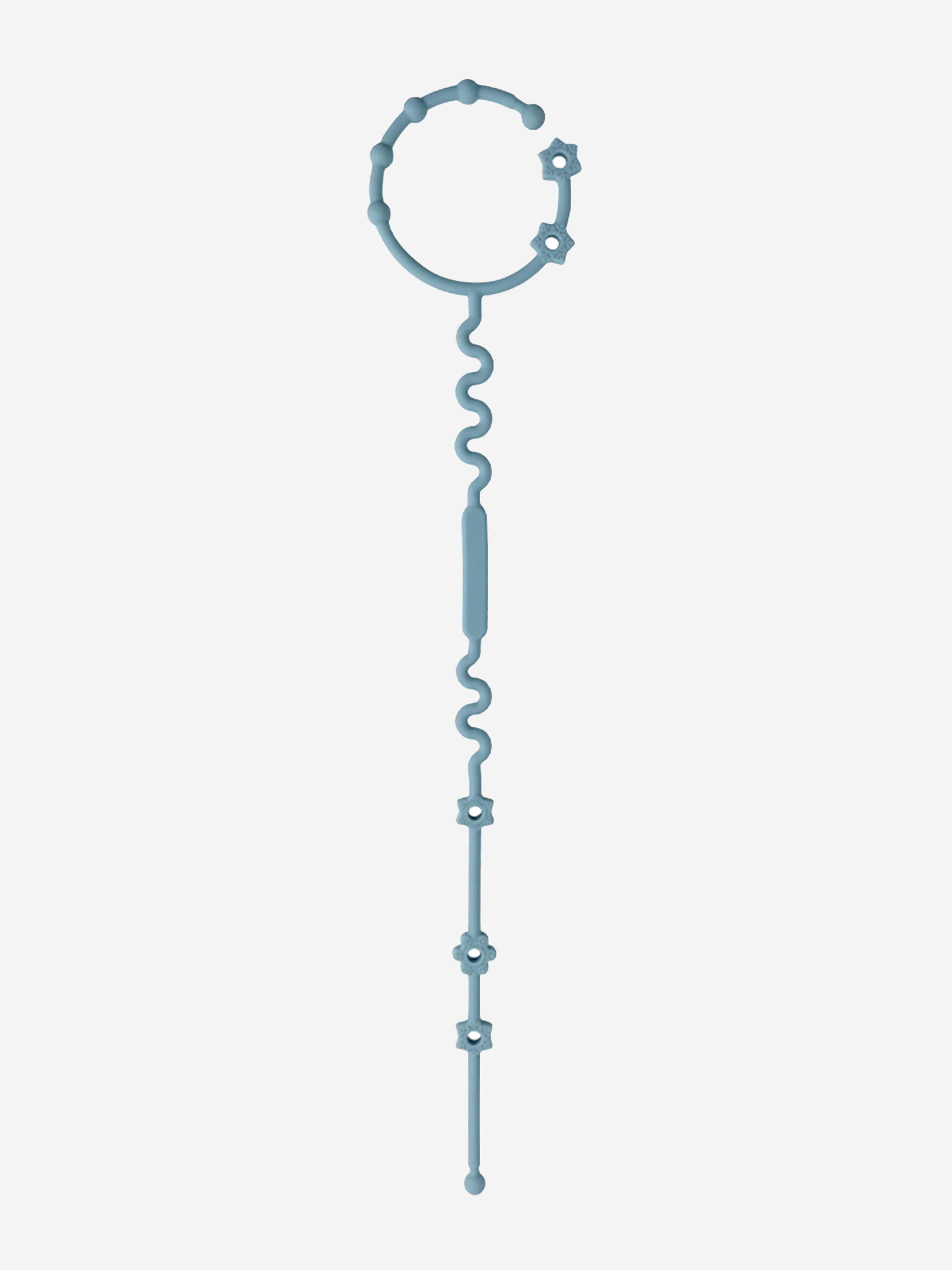Bloom Bambini Adjustable Teether and Pacifier Clip in Blue 2025 Newest Online