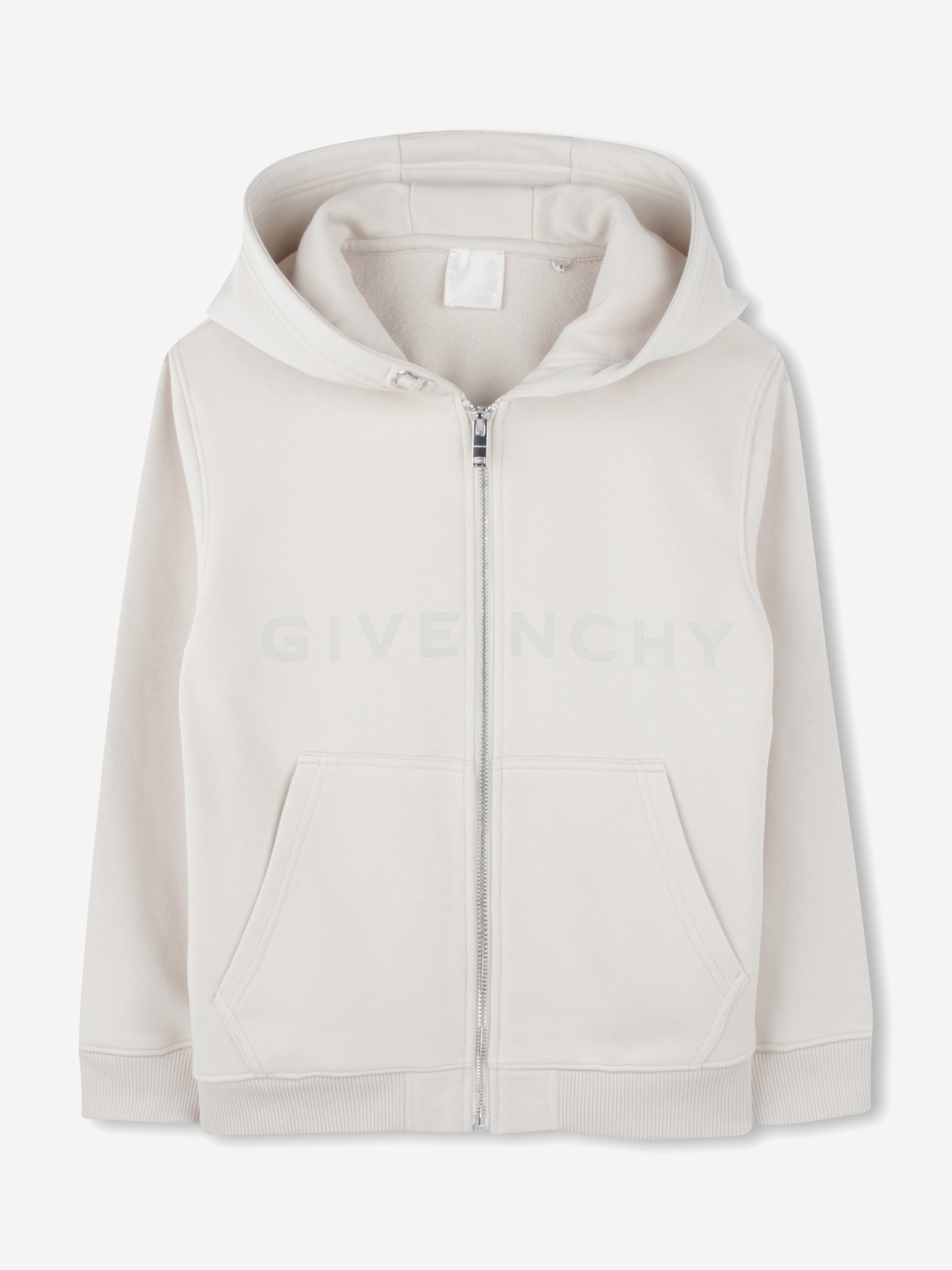 Kids 4G Logo Zip Up Top in Beige Hot Sale