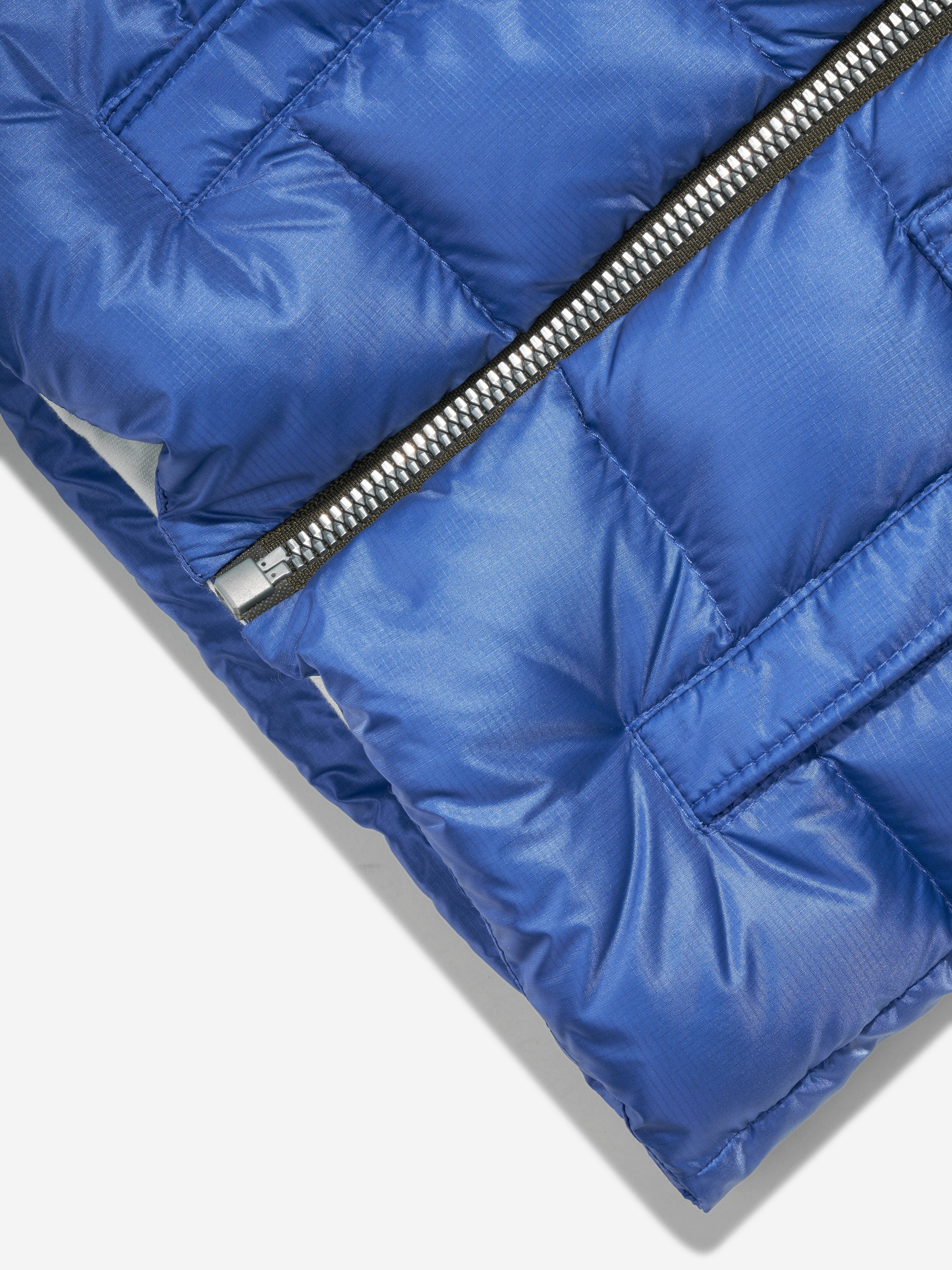 Moncler Enfant Baby Boys Down Padded Oust Gilet in Blue Cheap