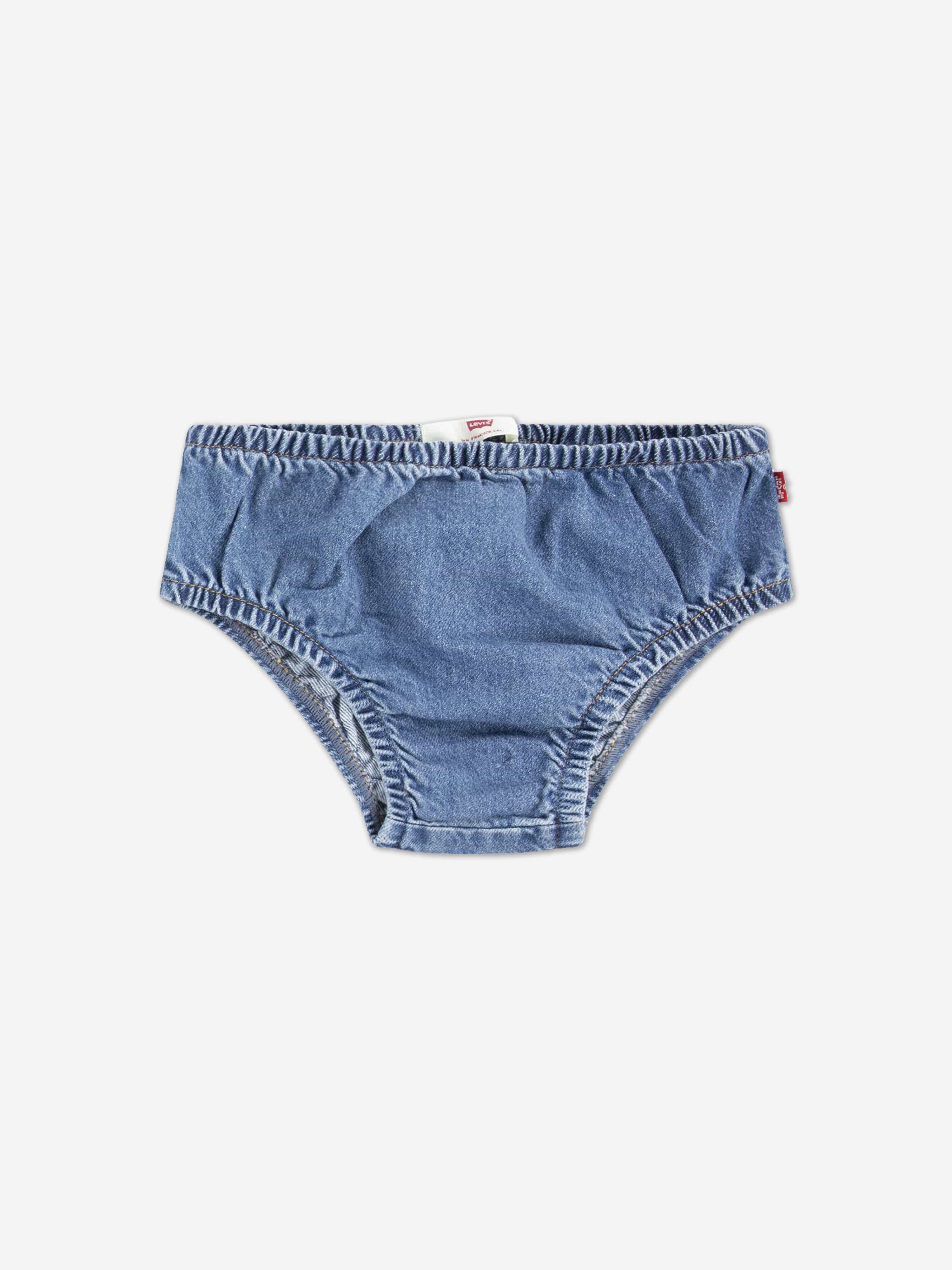 Baby Girls Out West Denim Dress in Blue Sale Finishline