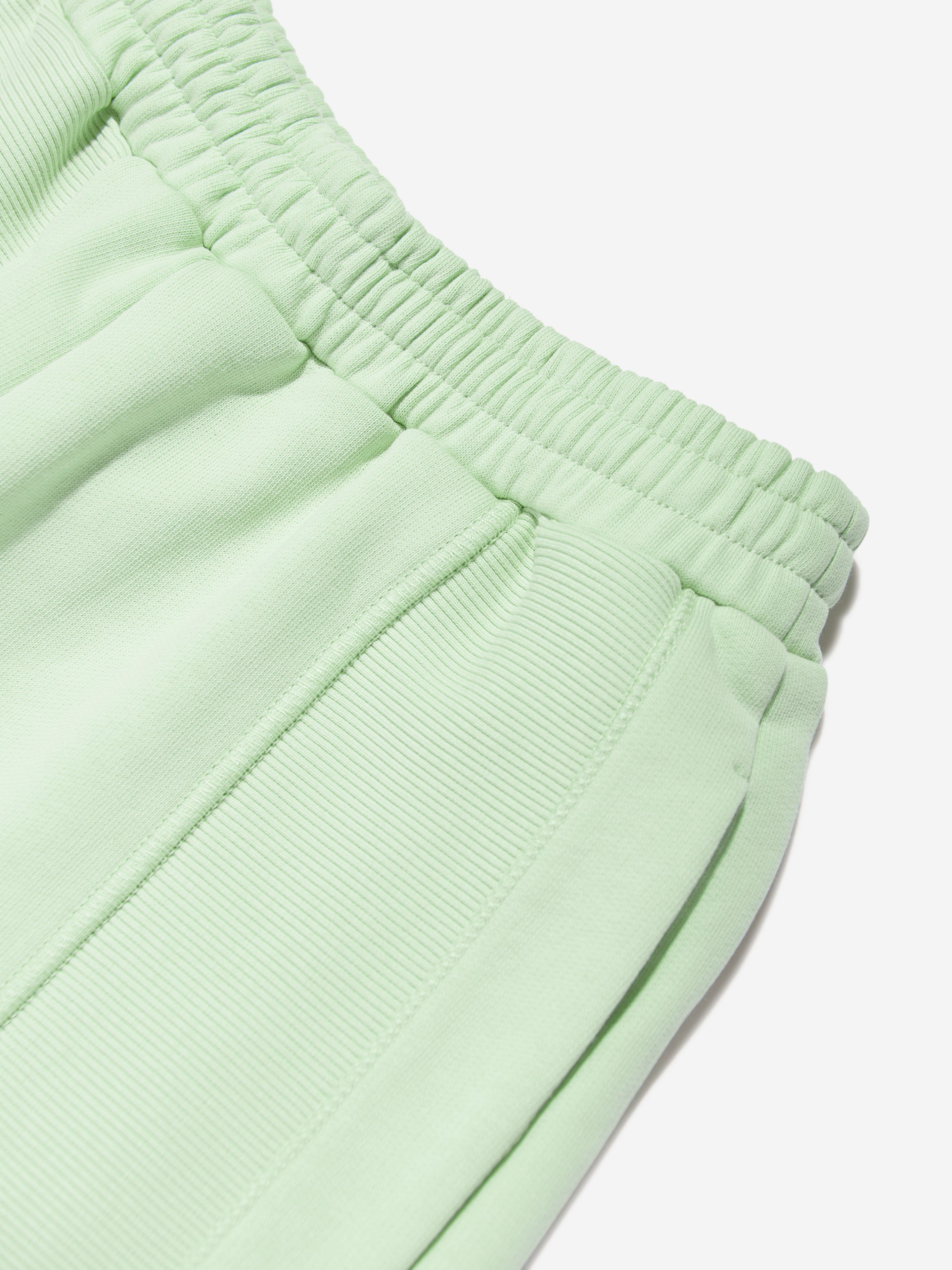 MM6 Maison Margiela Kids Logo Shorts in Green Free Shipping Manchester Great Sale