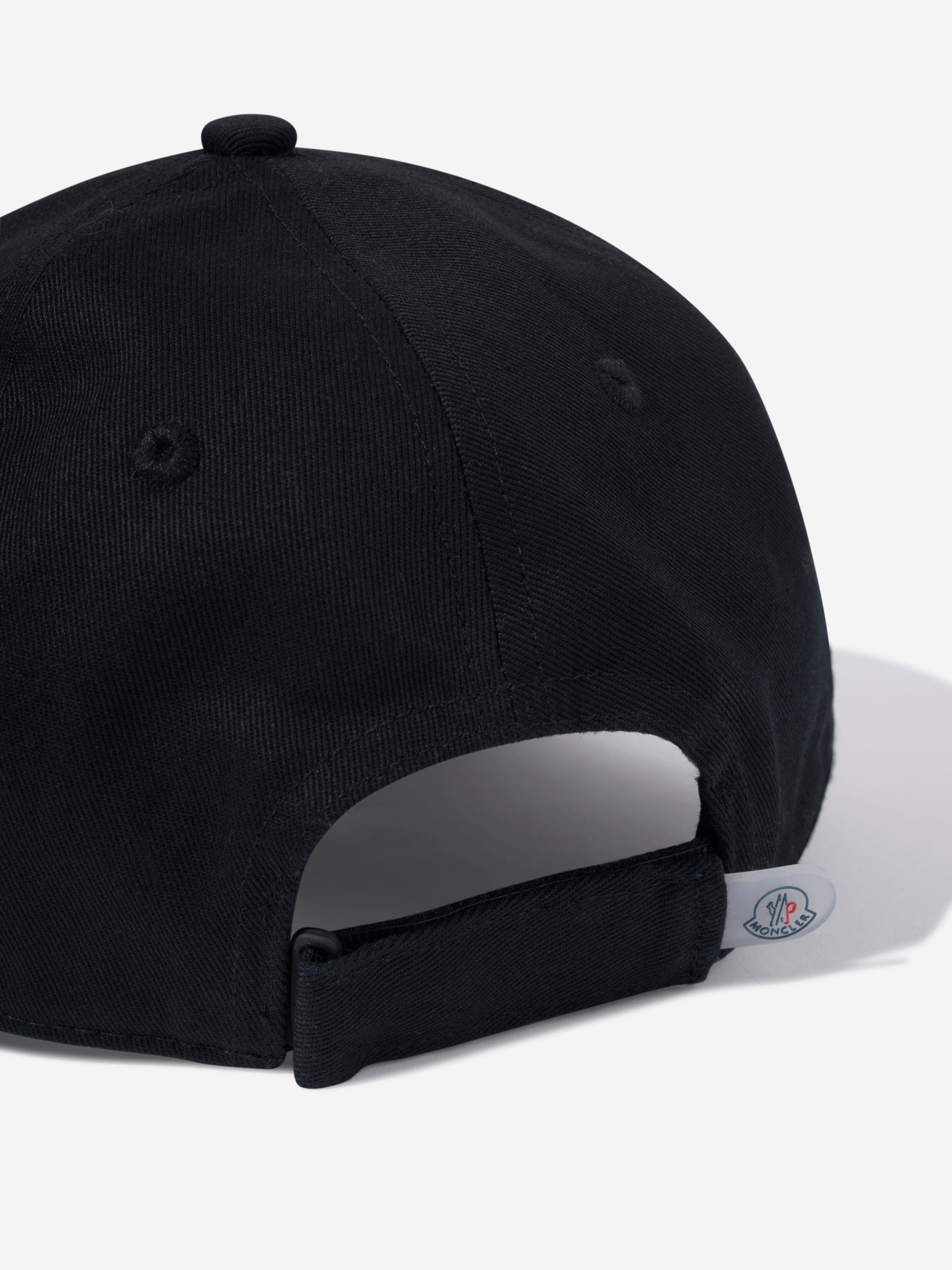 Moncler Enfant Boys Logo Baseball Cap in Black Clearance Amazing Pice