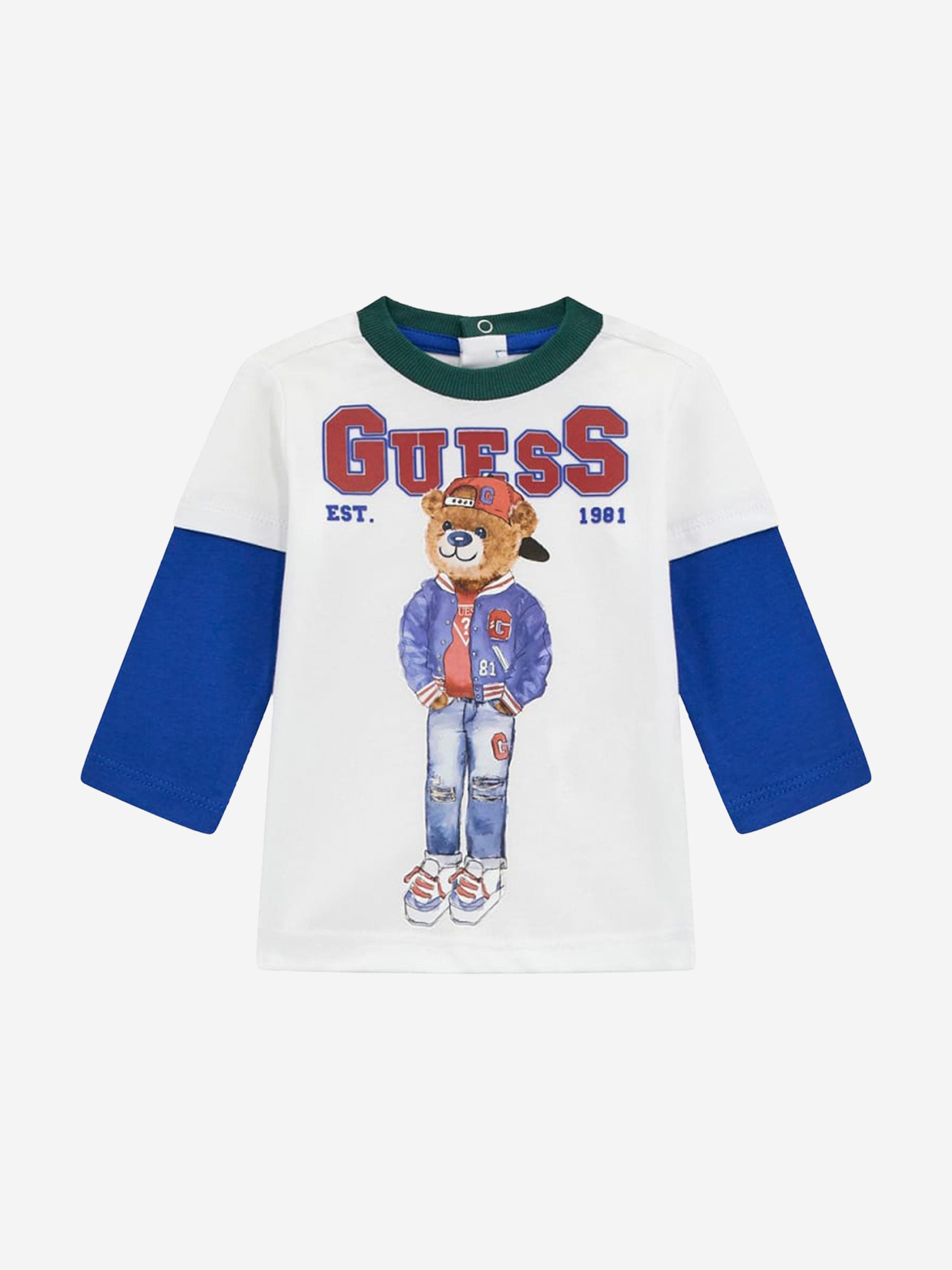 Baby Boys T-Shirt and Pants Set in White Safe Shopping Cheap Online