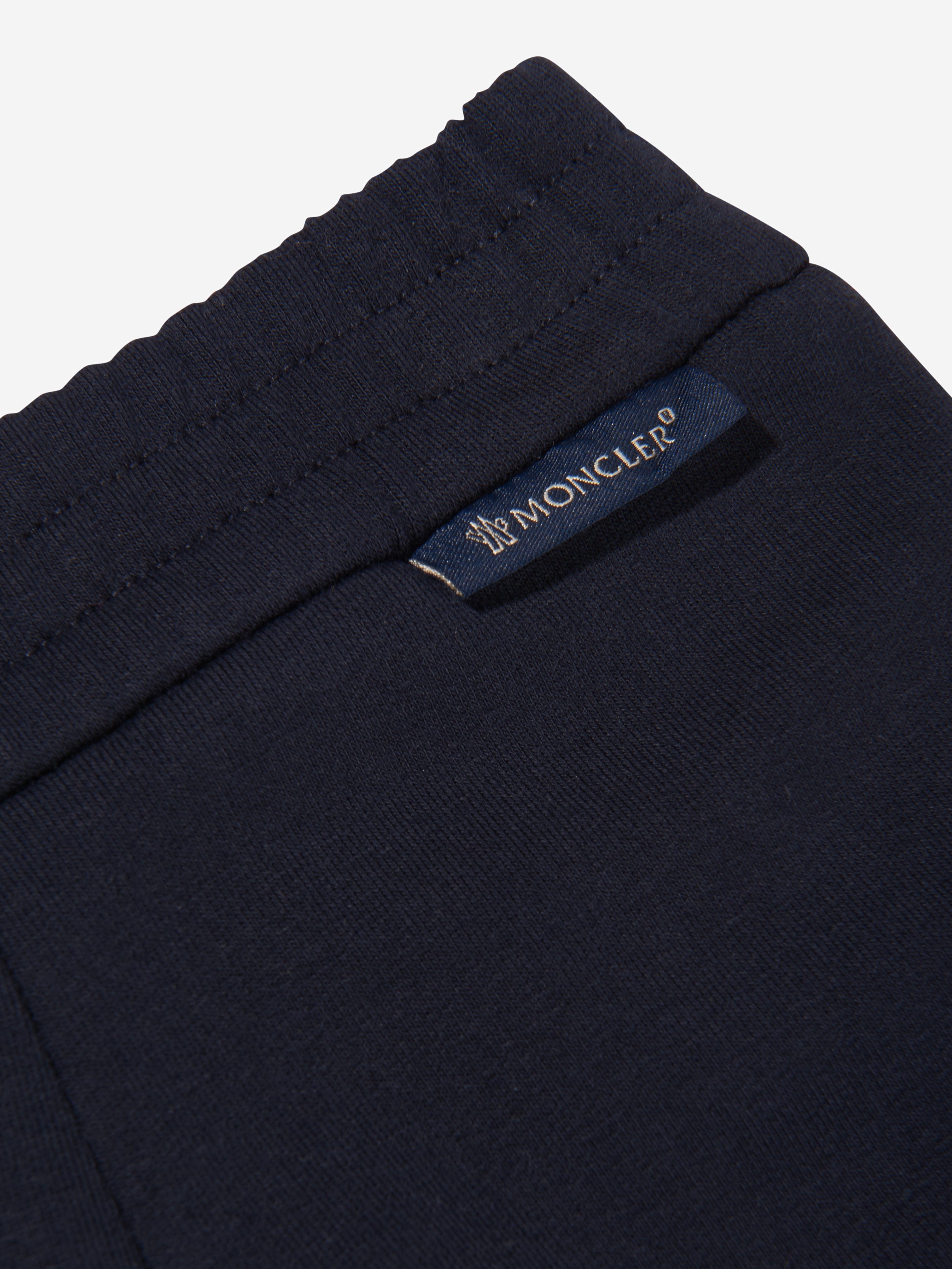 Moncler Enfant Baby Boys Logo Joggers in Navy Pices Cheap Online