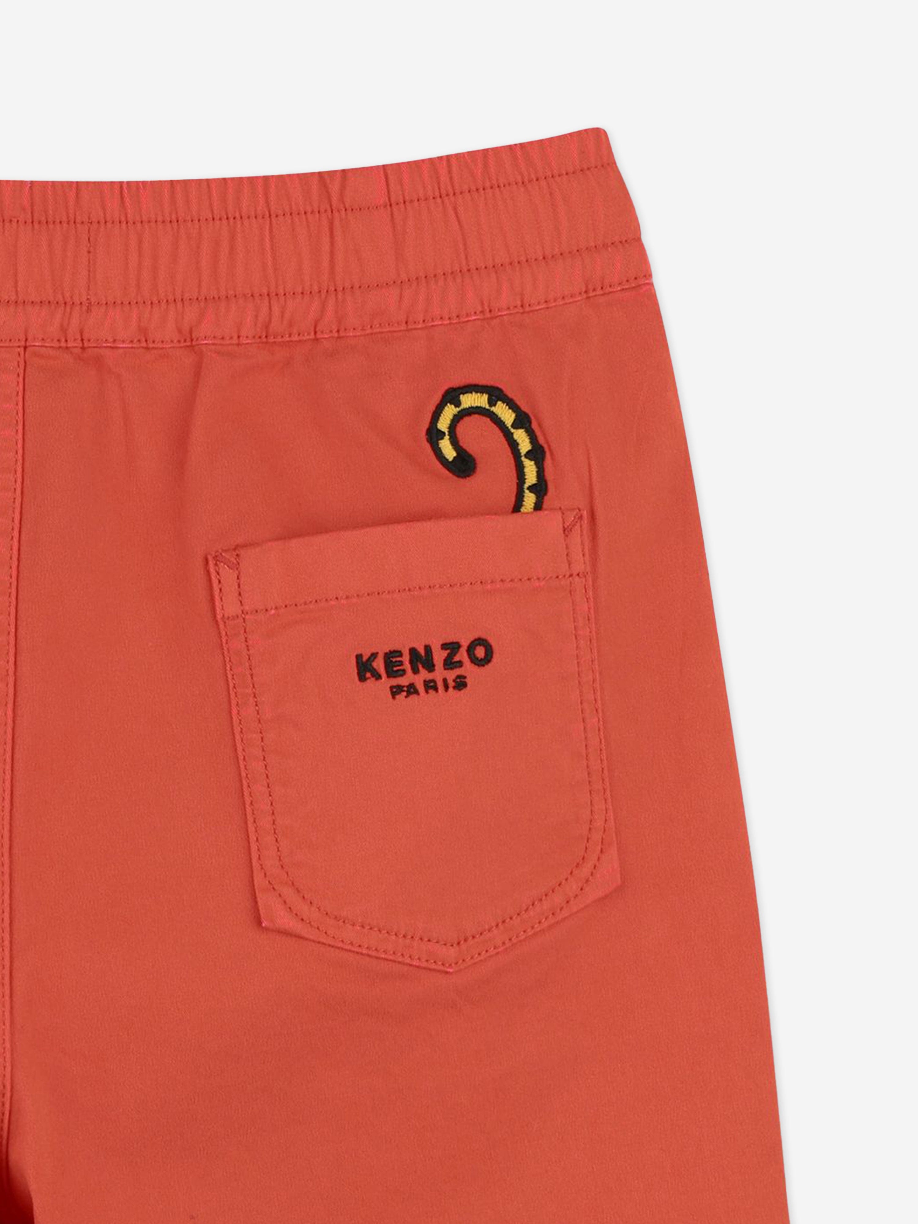 Boys Kotora Bermuda Shorts in Red Fast Delivery For Sale